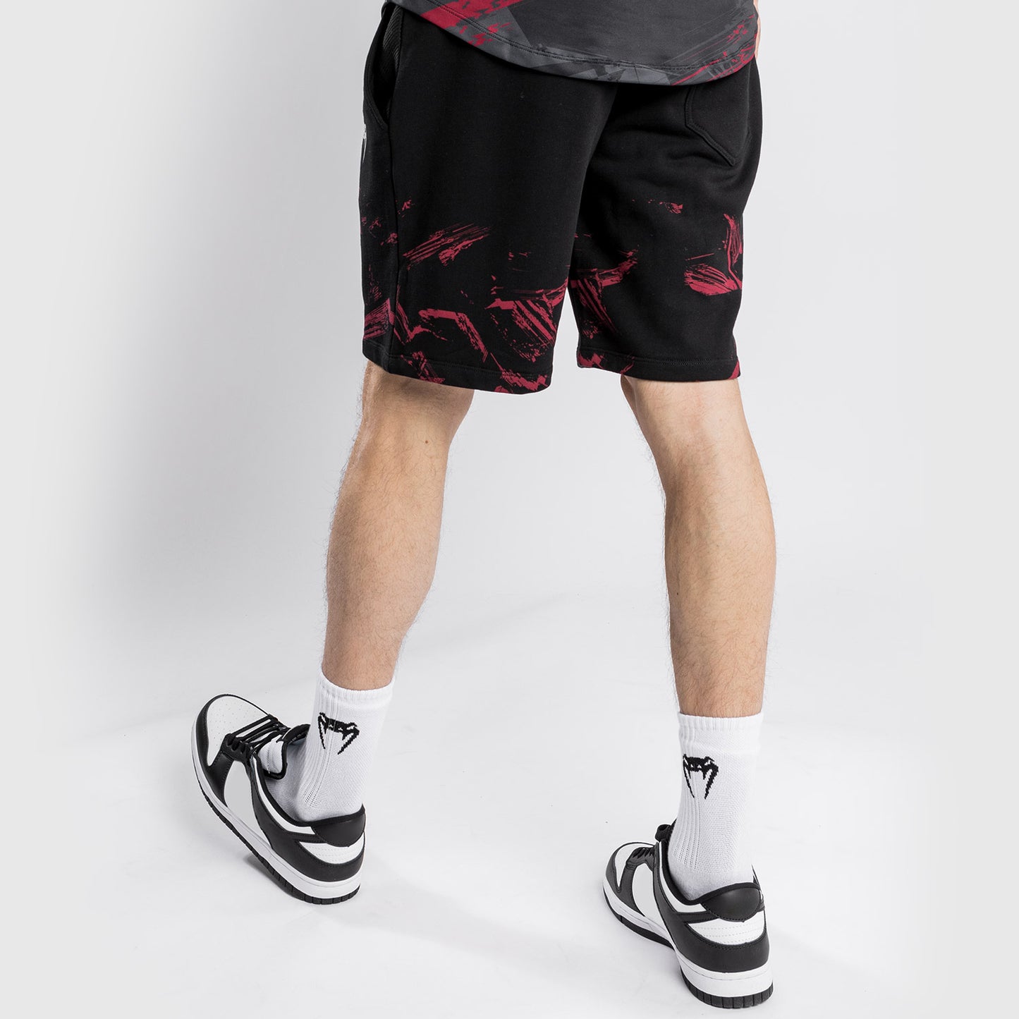 Venum UFC Authentic Fight Week Herren-2.0-Shorts – Schwarz/Rot