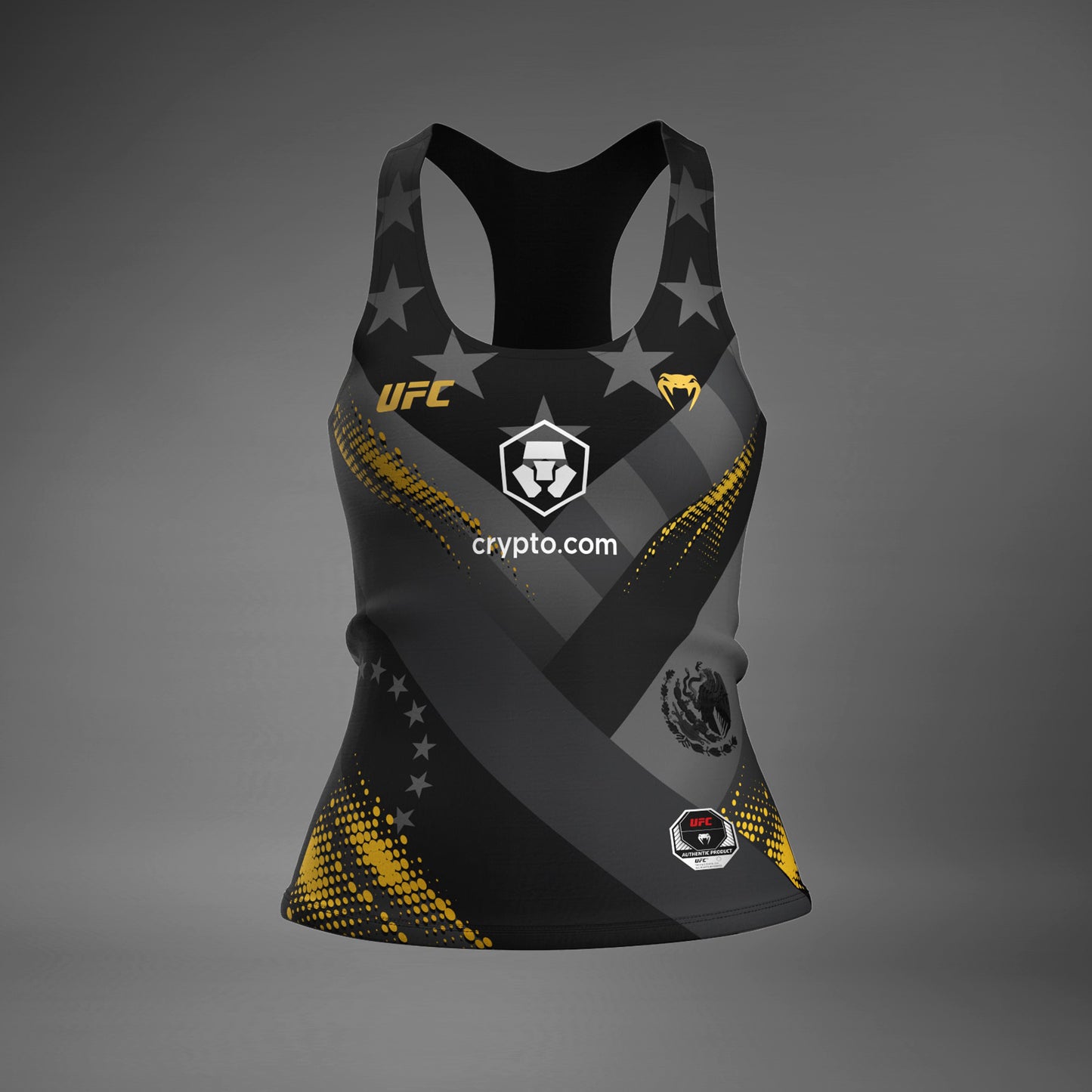 UFC by Venum Julianna Peña Frauen Sport Long Bra - Schwarz
