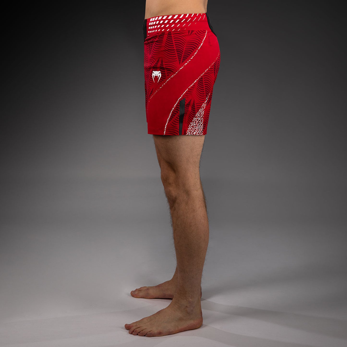UFC Zenith by Venum Authentic Fight Night Kurze Passform Fight Short Herren Personalisiert - Rot