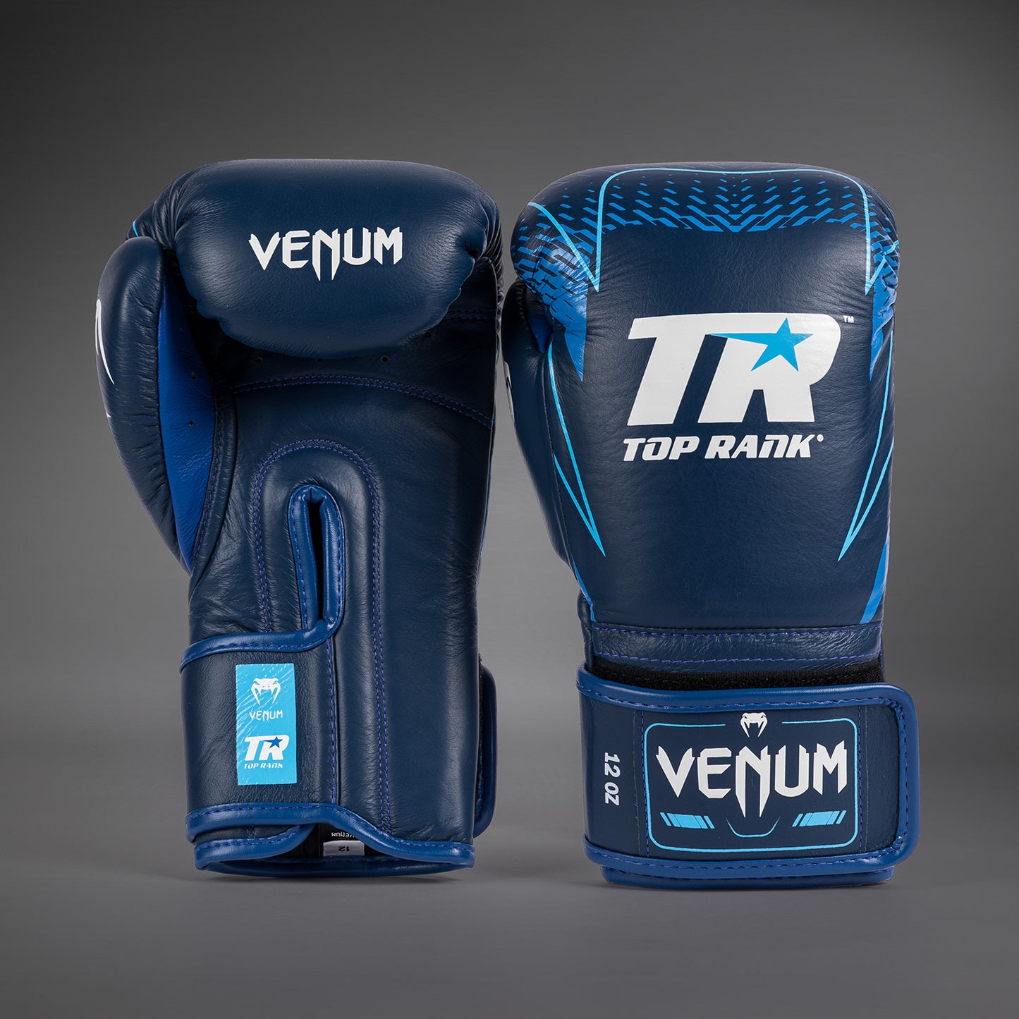 Venum x Top Rank Original Hammer Boxhandschuhe - Marineblau