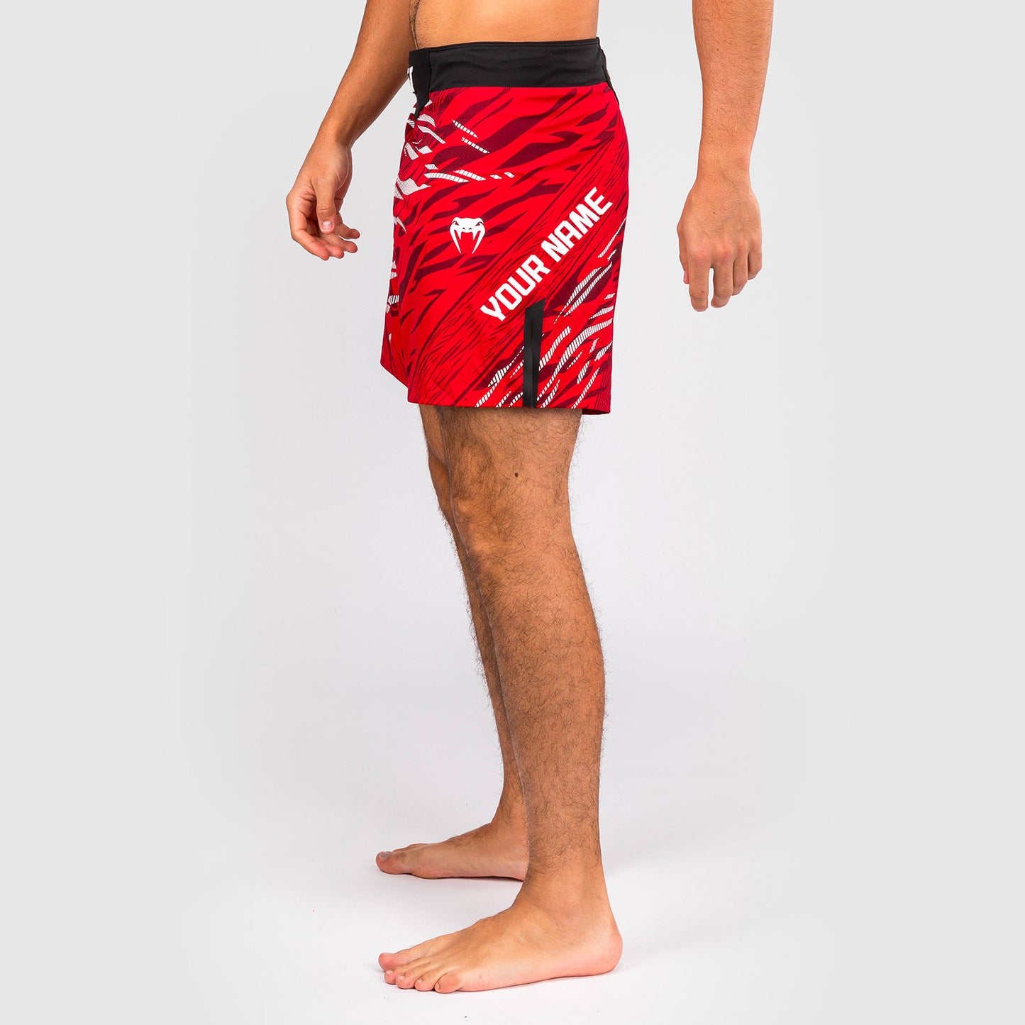 UFC Fusion by Venum Personalized Authentic Fight Night Herren Fight Short - Short Fit - Rot