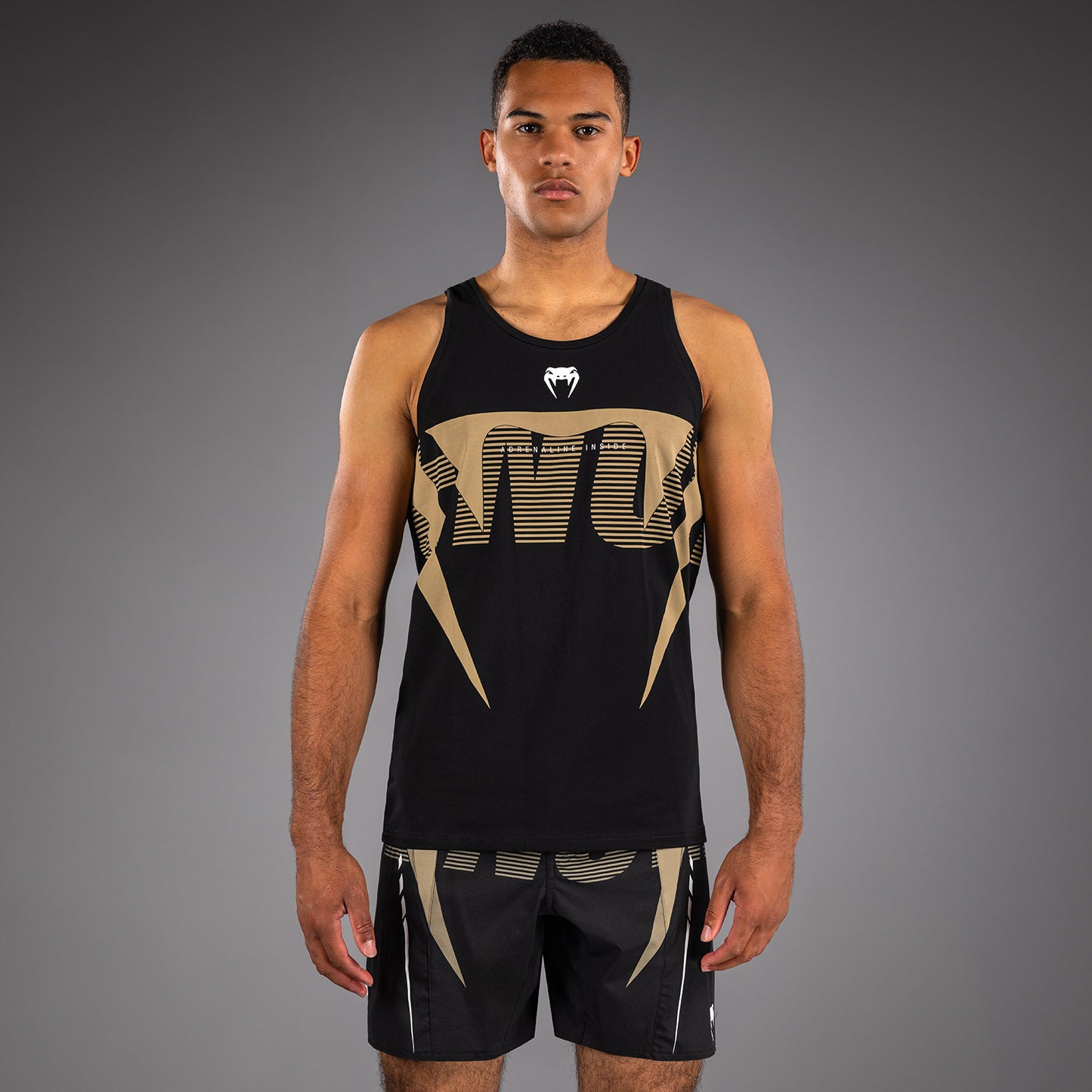 Venum Adrenaline Tank Top – Schwarz/Sand