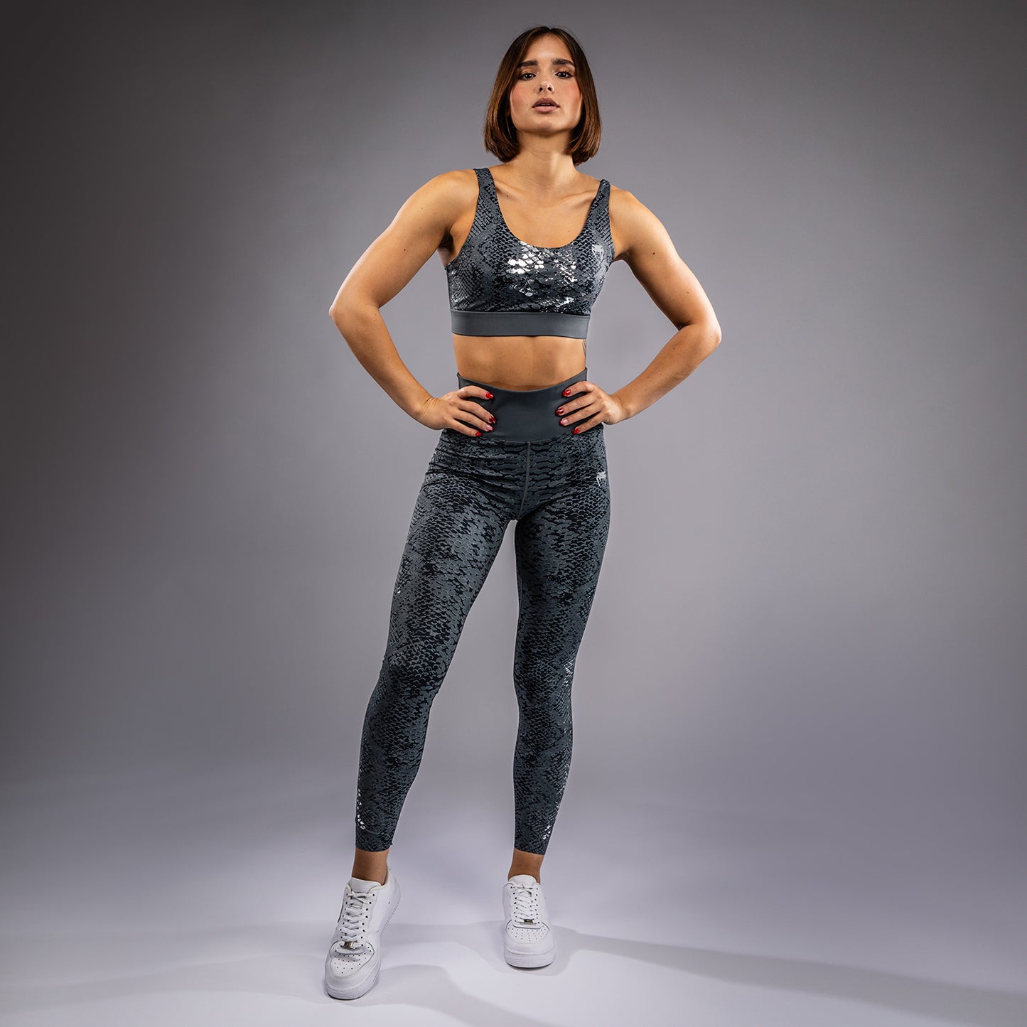 Venum Amazonia Frauen Sport-BH - Dunkelgrau