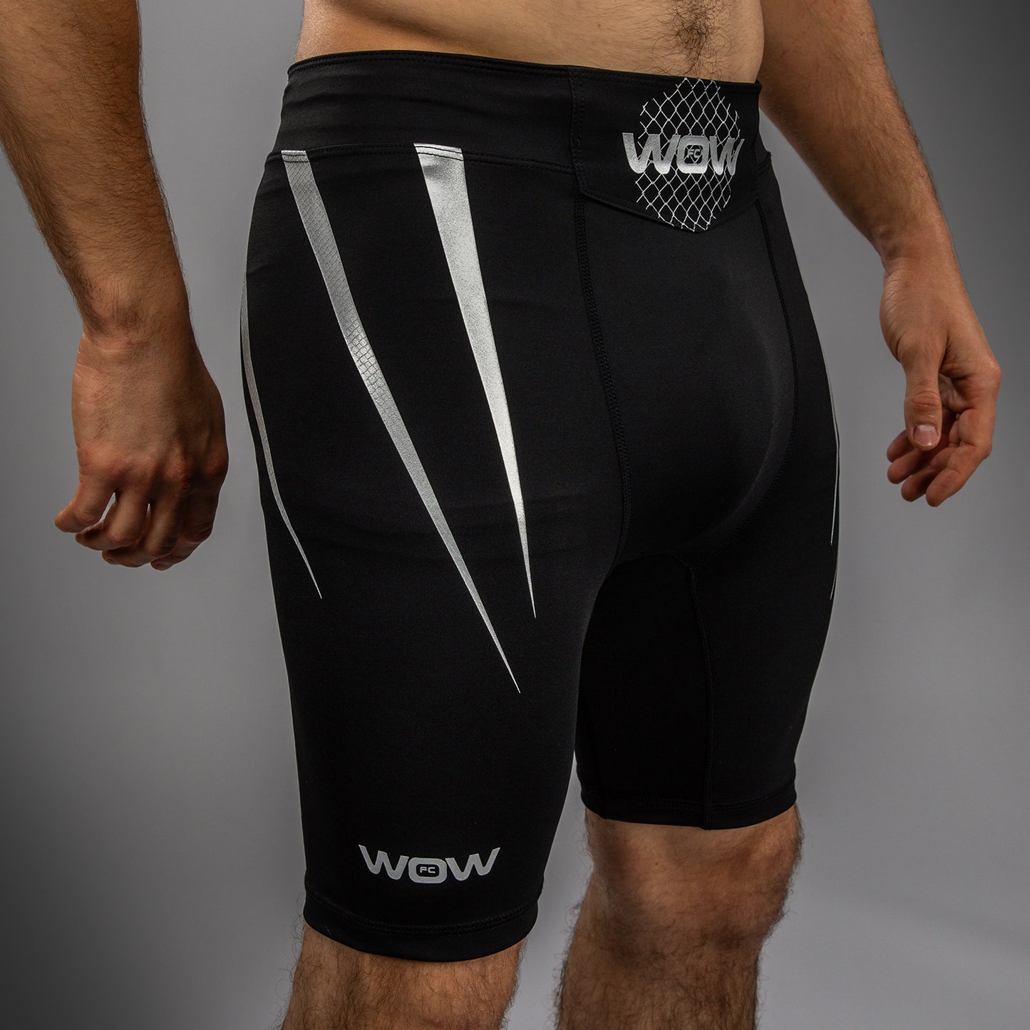Venum x WOW FC Herren Vale Tudo Shorts - Schwarz/ Grau