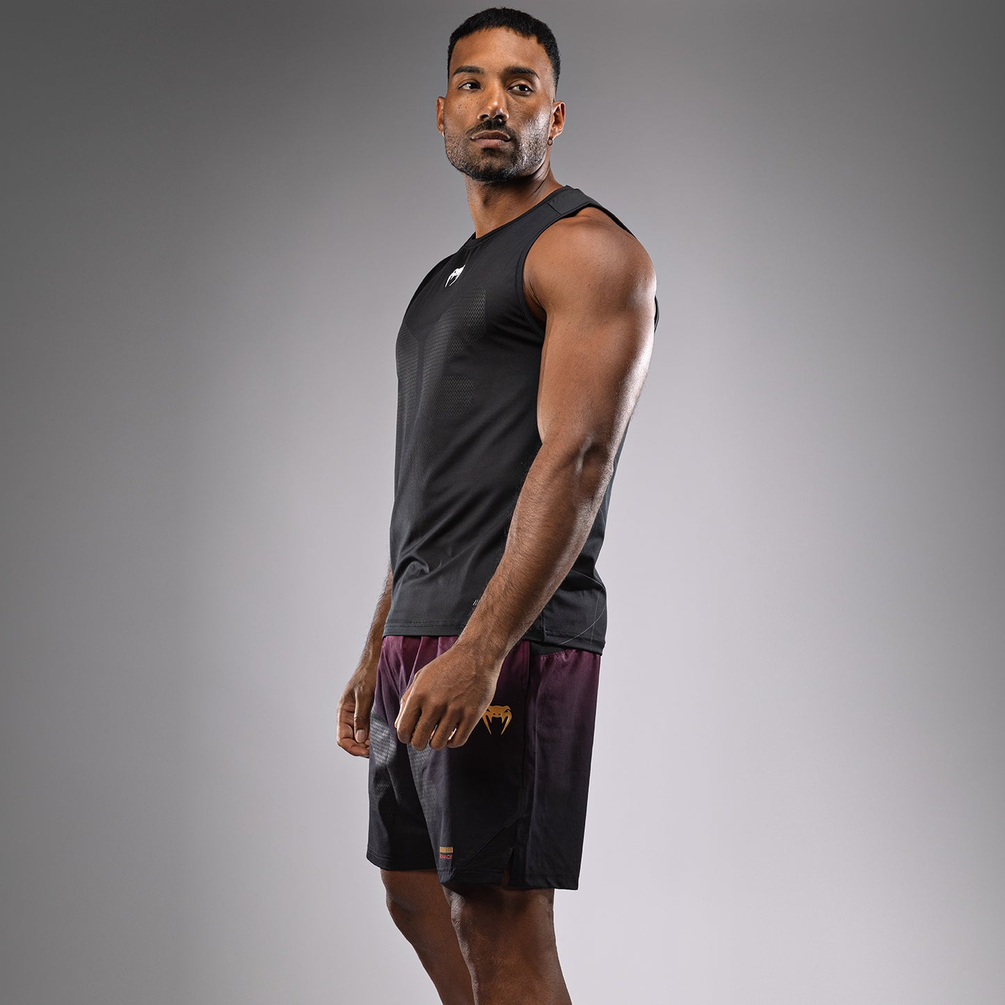 Venum Tactical XT  Herren Dry Tech Tanktop - Schwarz/Feuerrot