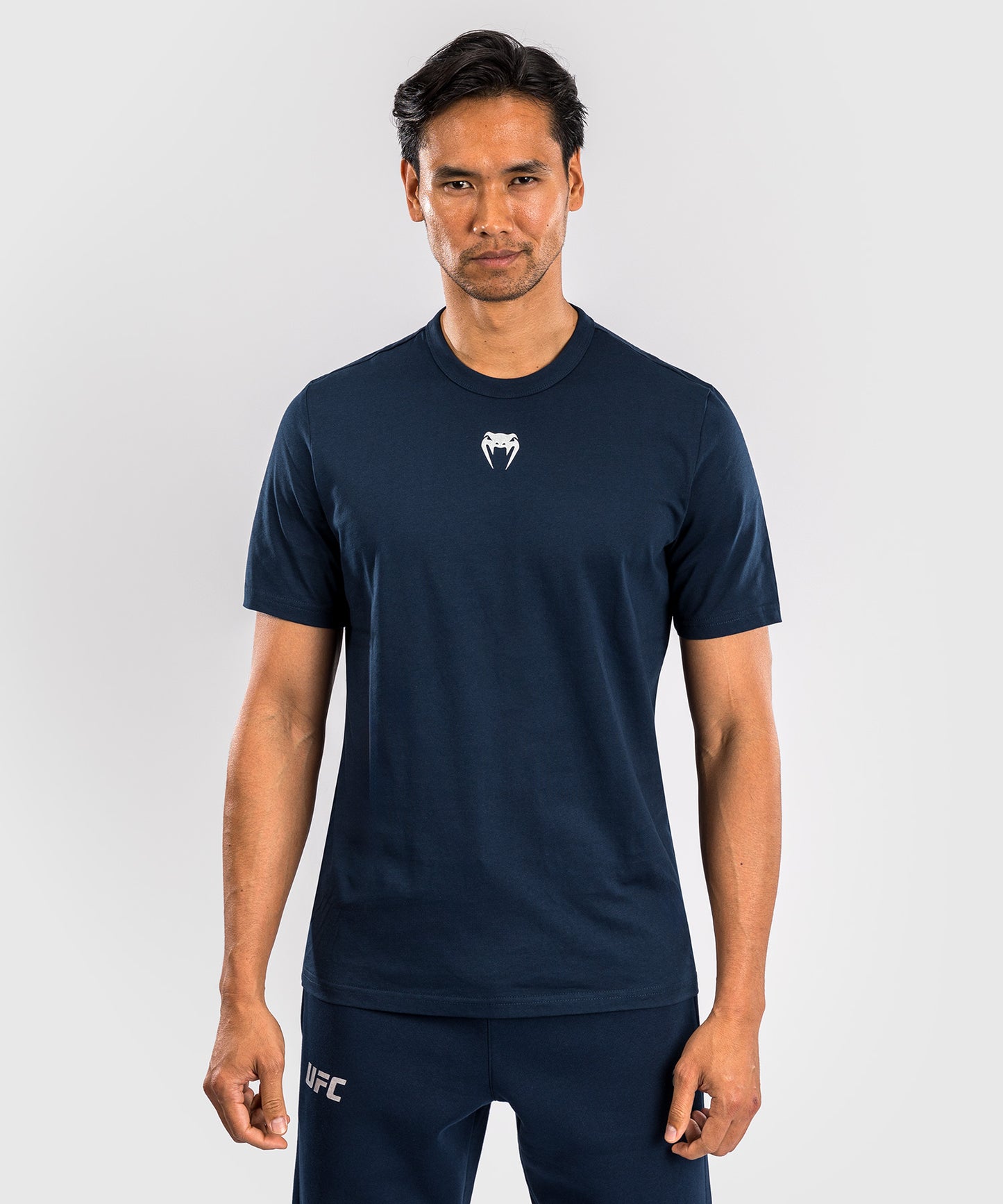 UFC Fusion by Venum Fight Week Herren Kurzarm T-Shirt - Solid Ozeanisches Blau