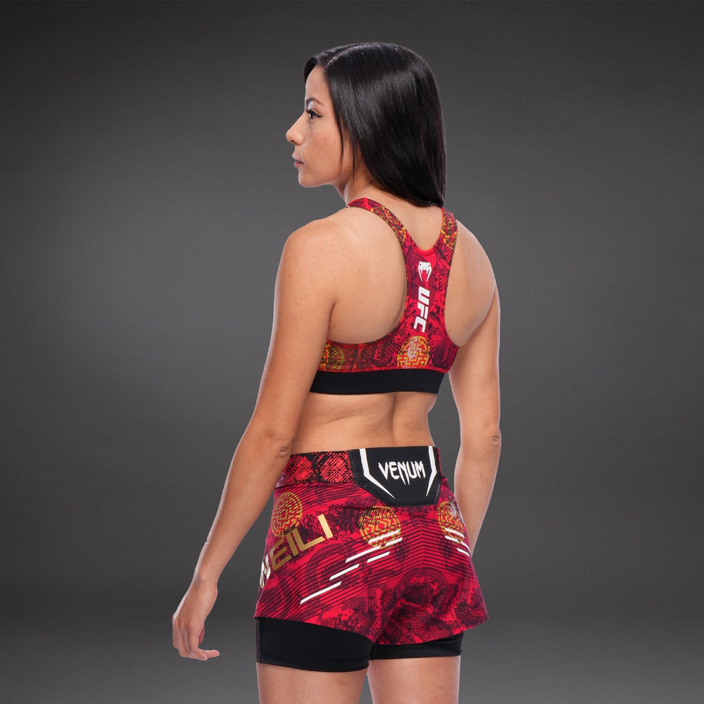UFC Unrivaled by Venum Zhang Weili Damen Sport-BH - Rot
