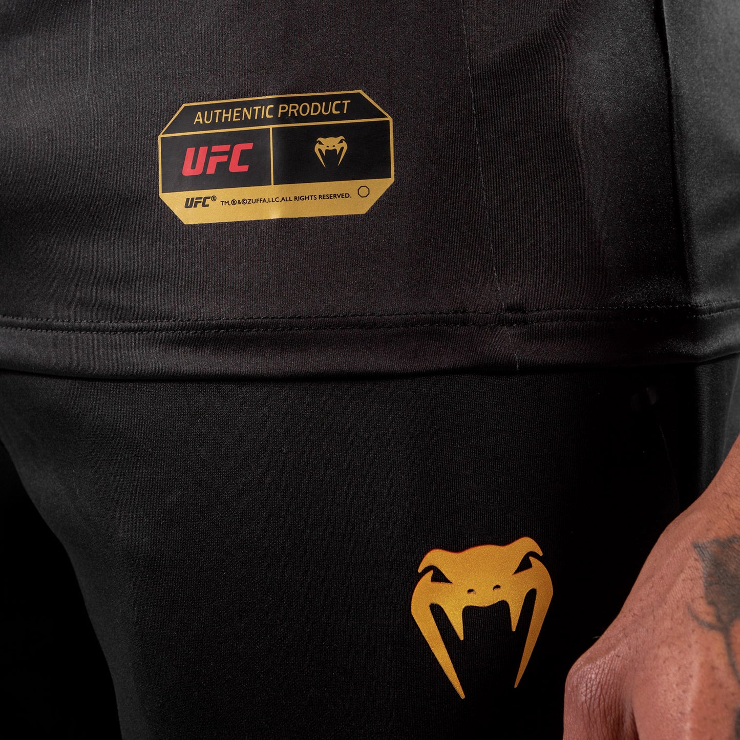 UFC Venum Personalisiert Authentic Fight Night Herren Walkout Trikot - Champion