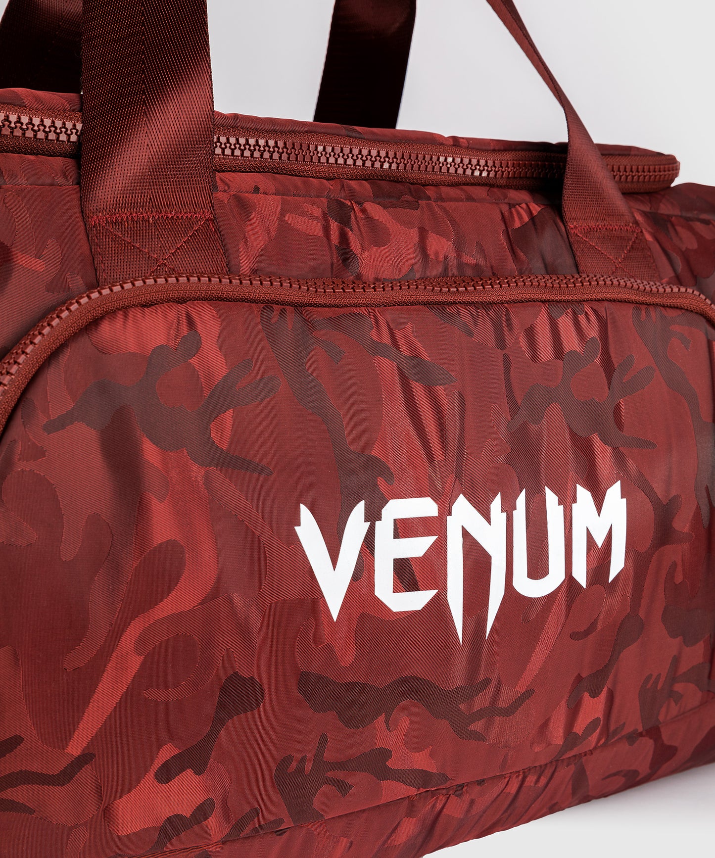 Venum Trainer Lite Sports Bags - Camo/Burgundy