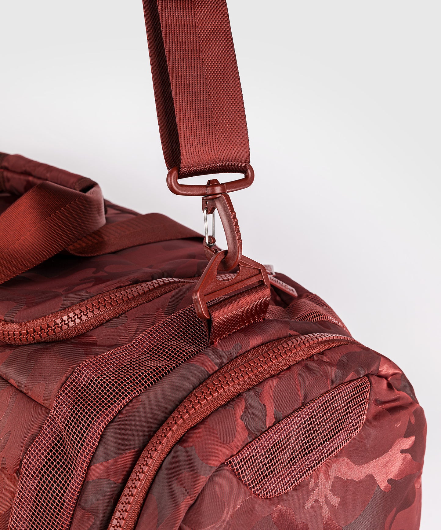 Venum Trainer Lite Sports Bags - Camo/Burgundy