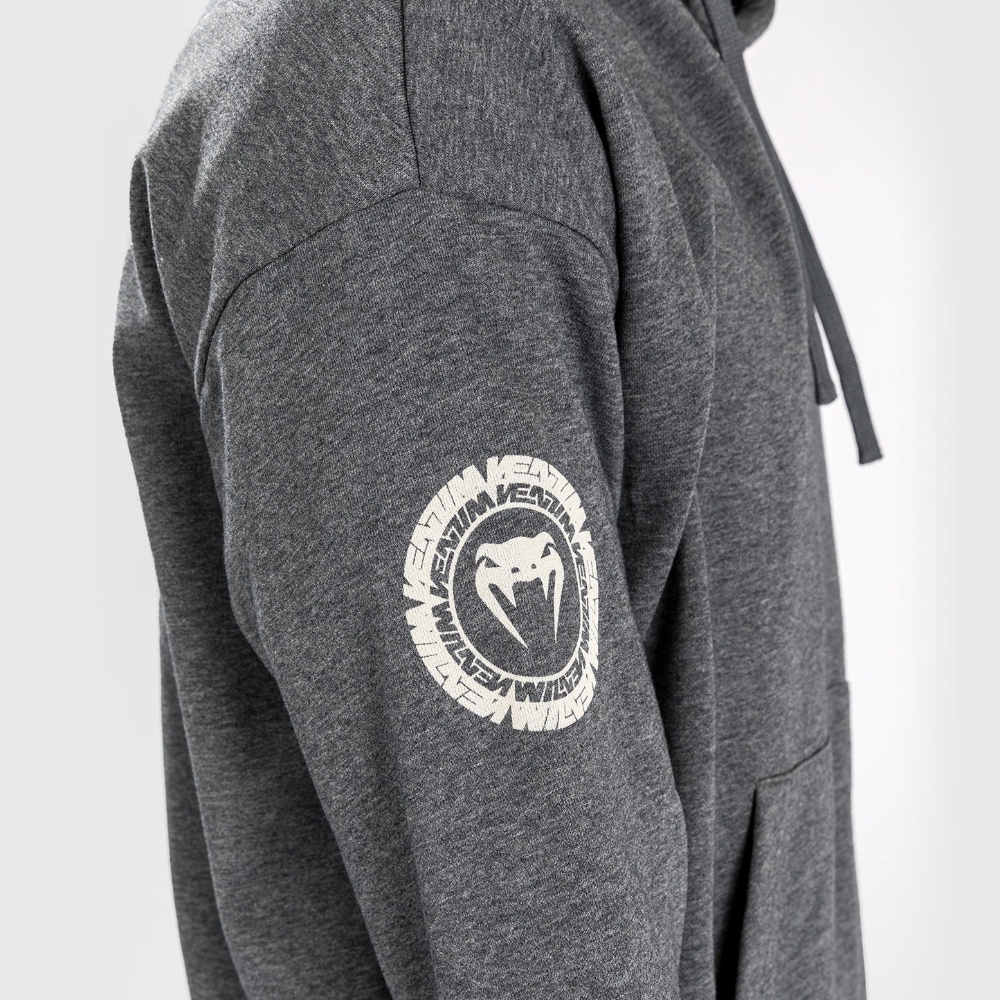 Venum Vortex XL Lite Herren Hoodie - Dunkel Heather Grau