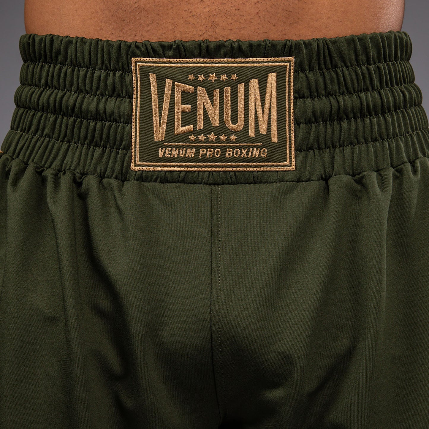 Venum Classic Boxshorts - Olivgrün/Sand