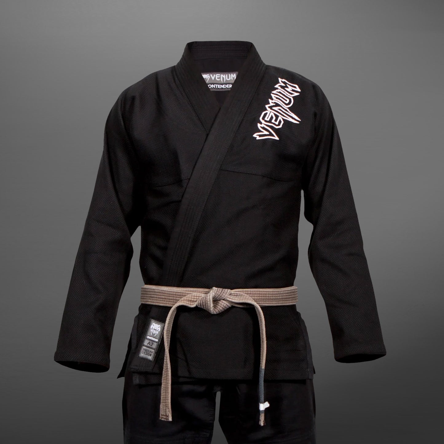Venum Contender 2.0 BJJ Kampfanzug - Schwarz