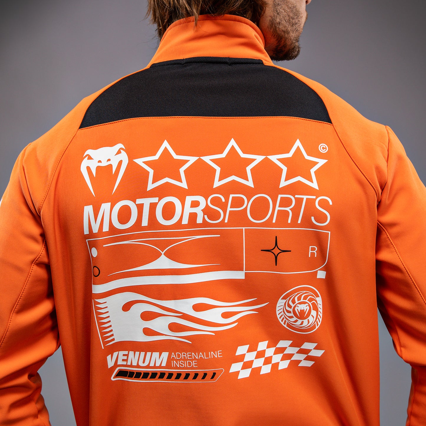 Venum Motorsport Softshell-Jacke - Tangerine