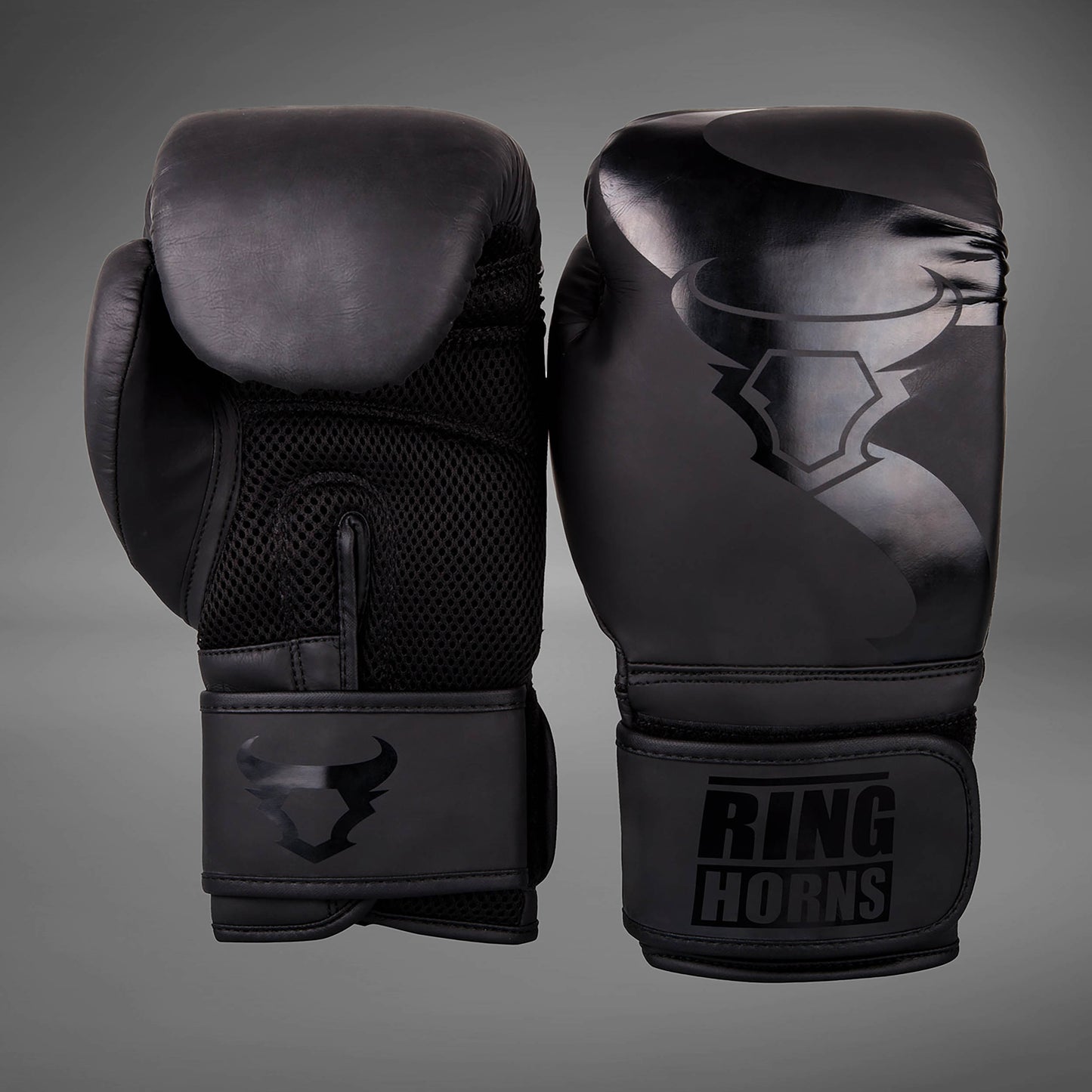 Ringhorns Charger by Venum Boxhandschuhe – Schwarz/Schwarz