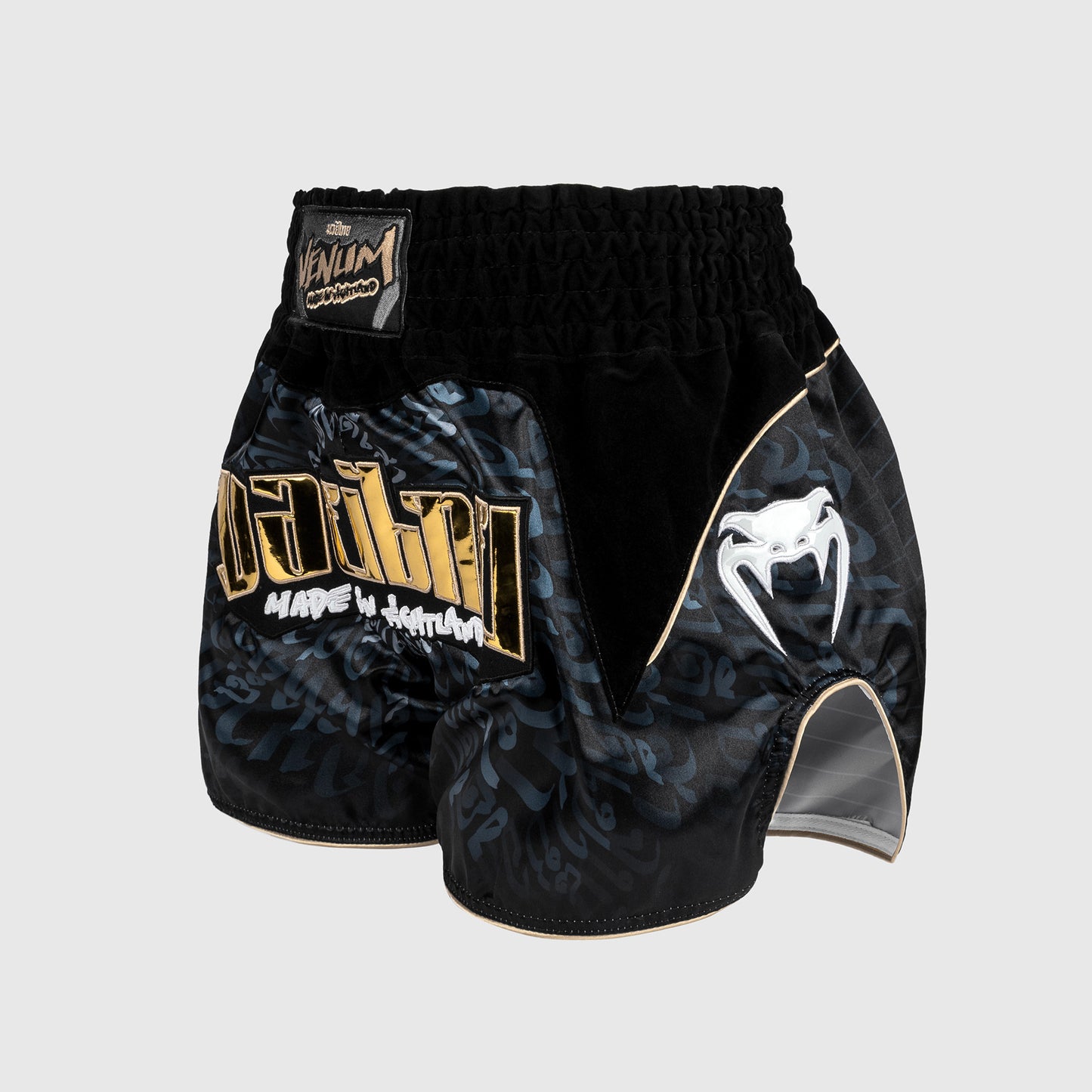 Venum Attack Muay Thai Shorts - Schwarz/Grau