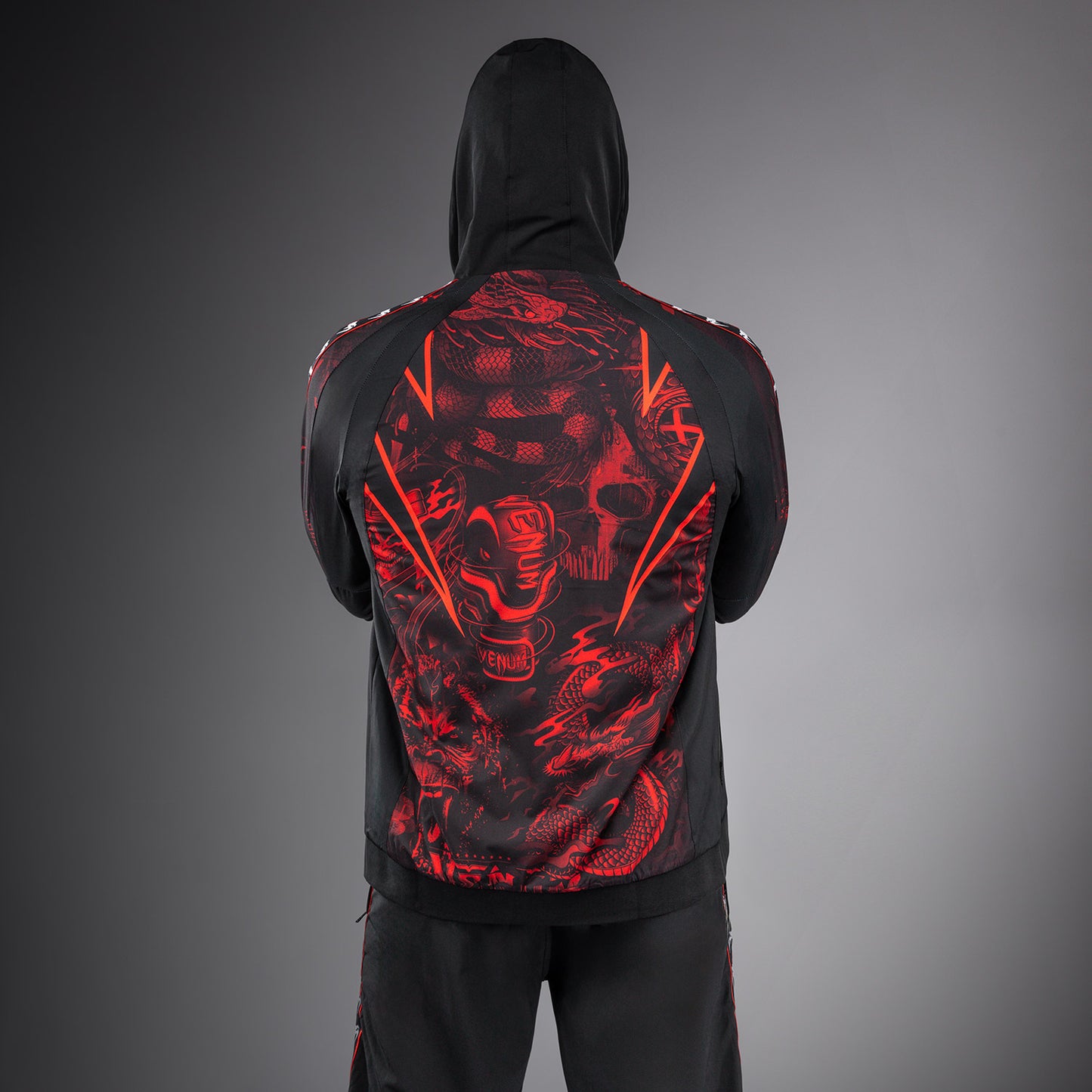 Venum 20th Anniversary Trainingsjacke - Schwarz/Rot
