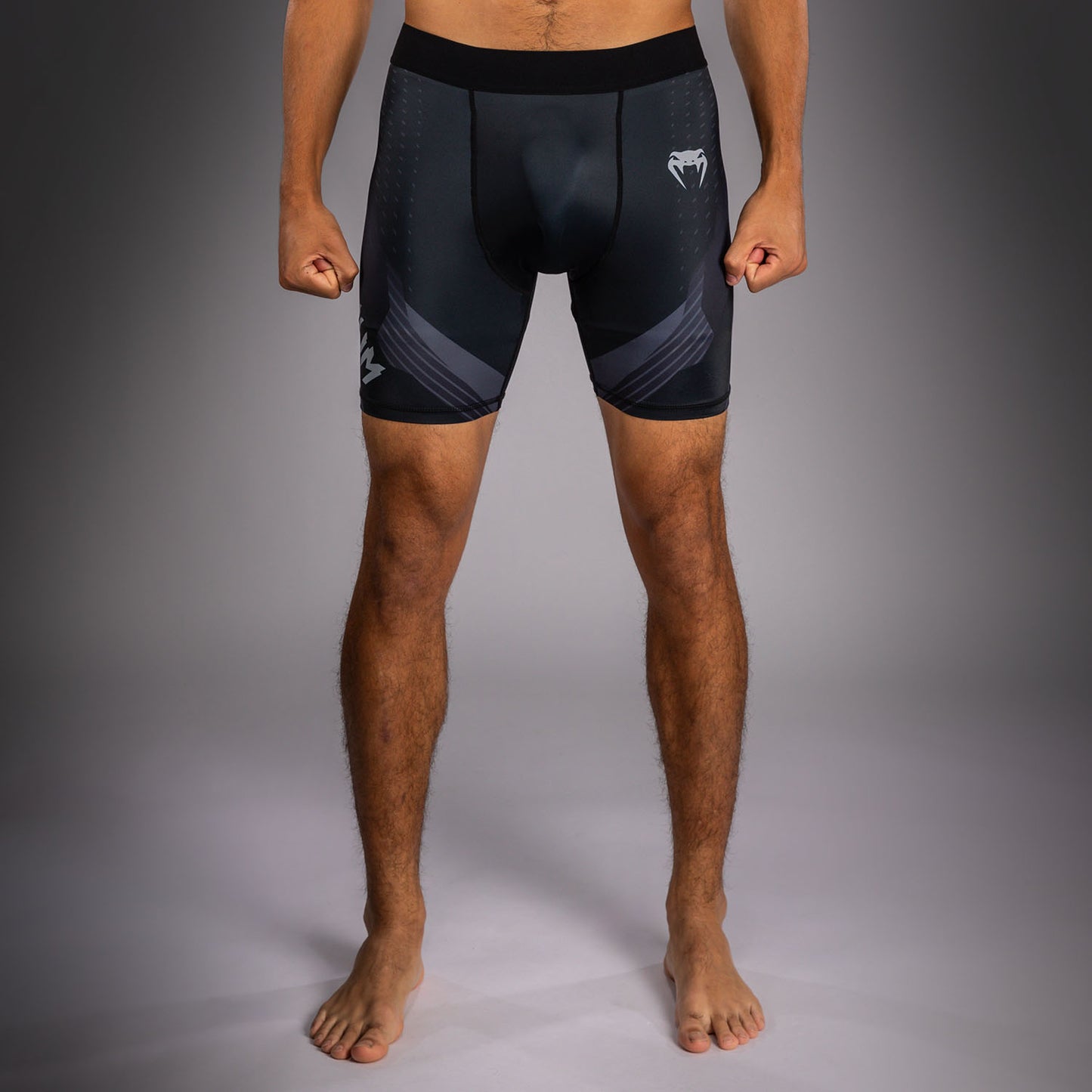 Venum No-Gi 6.0 Kompressionsshort - Schwarz/Grau