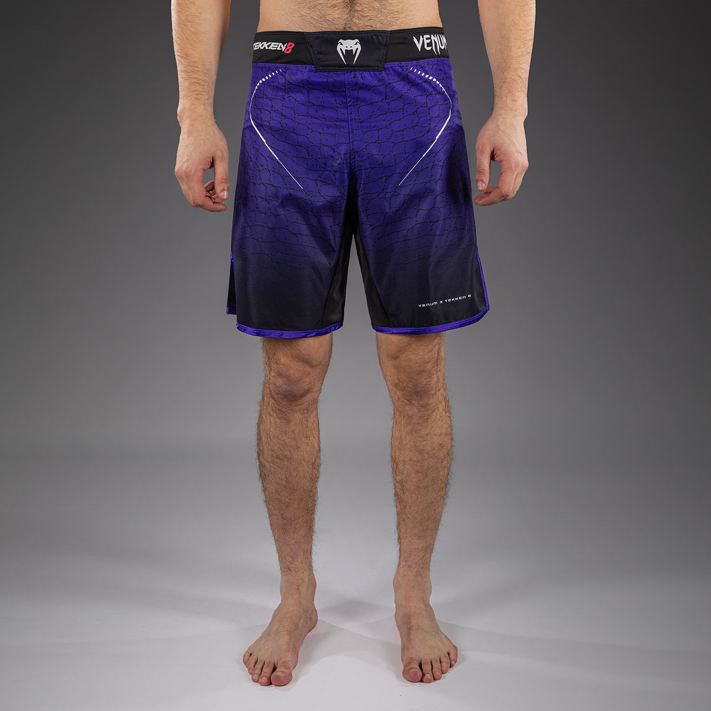 Venum x TEKKEN 8 Fightshorts - Kazuya - Schwarz/Lila