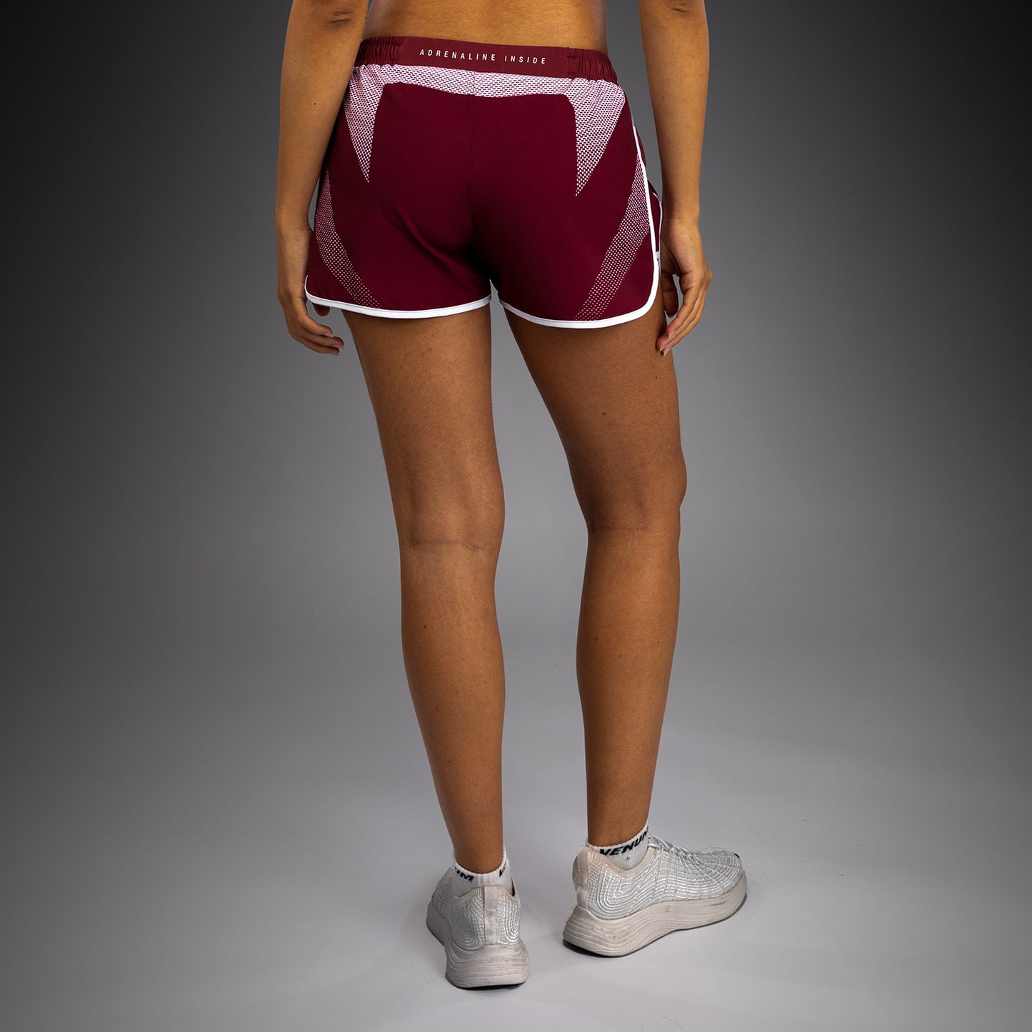 Venum Adrenaline Damen Trainingsshorts – Burgund/Rosa