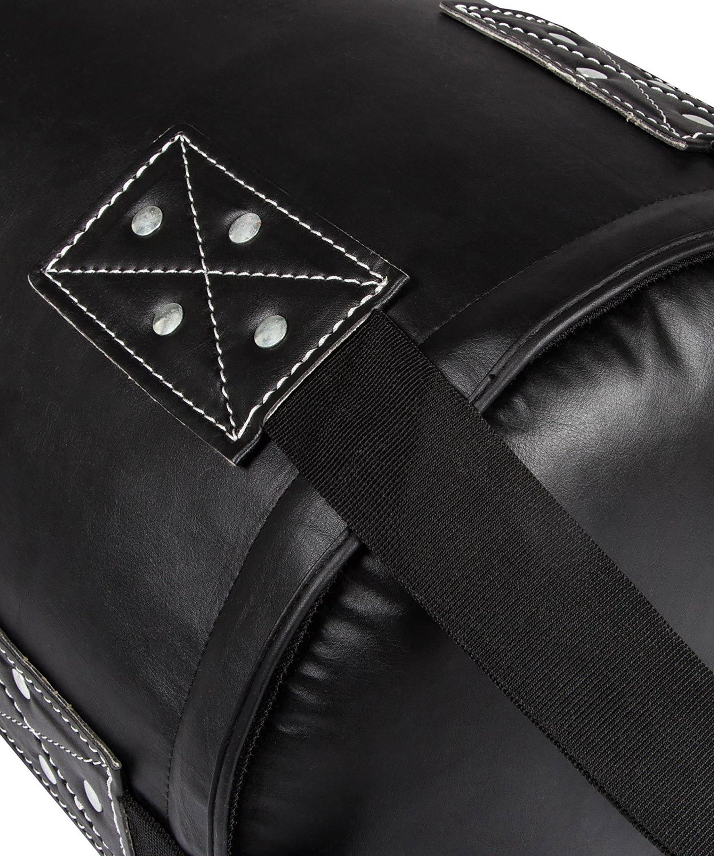 Venum Challenger Boxsack + Deckenhaken - Schwarz/Weiß - 130 cm - Gefüllt