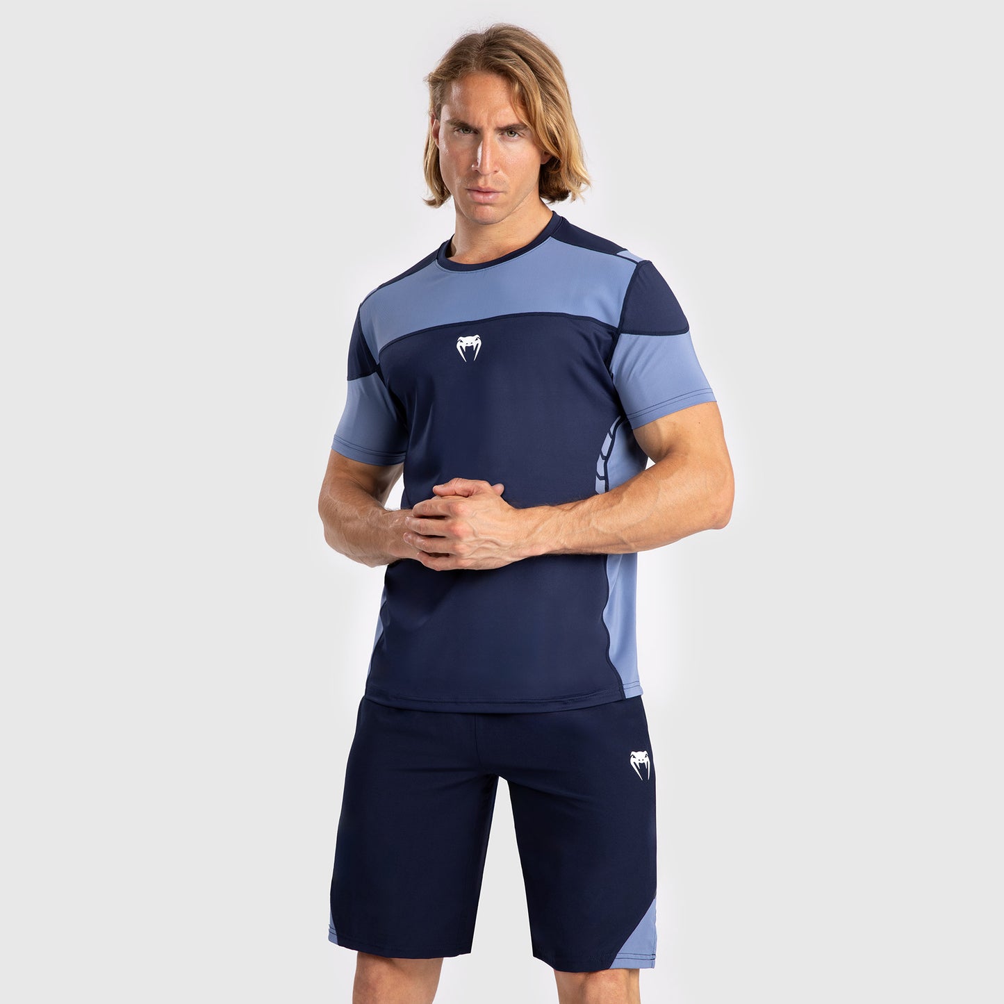 Venum Tempest Herren Dry-Tech T-Shirt - Marineblau/Blau