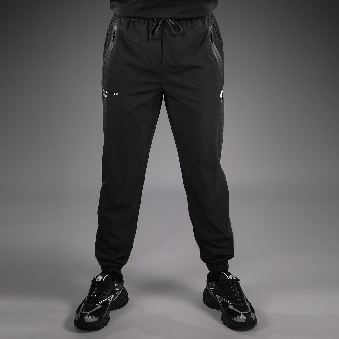 Venum Adrenaline Jogginghosen – Schwarz/Silbergrau