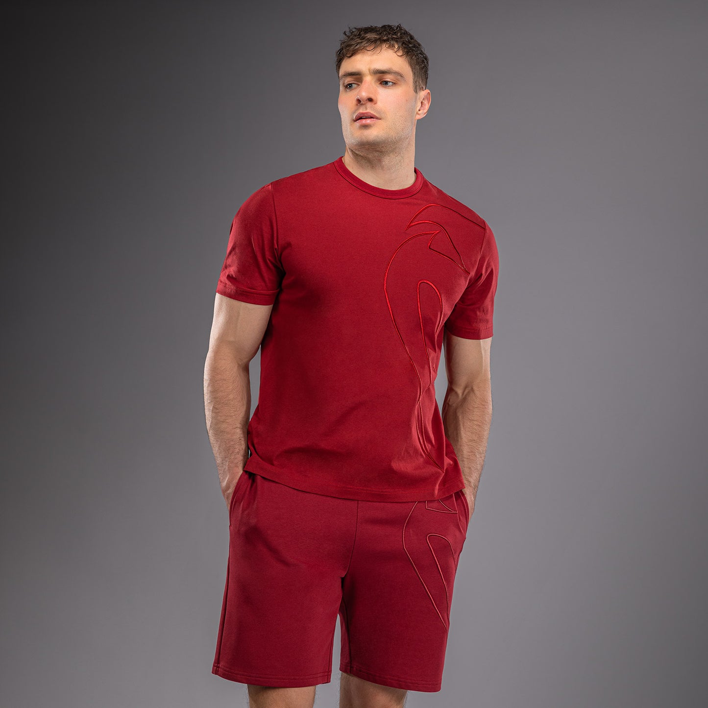Venum Giant 3D T-Shirt aus Baumwolle - Rot