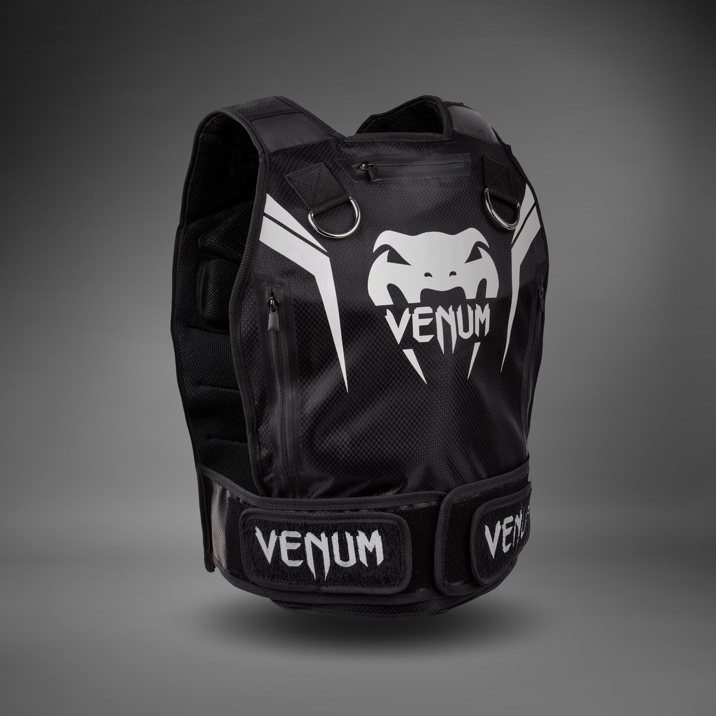 Venum Elite Gewichtsweste – Schwarz/Weiß