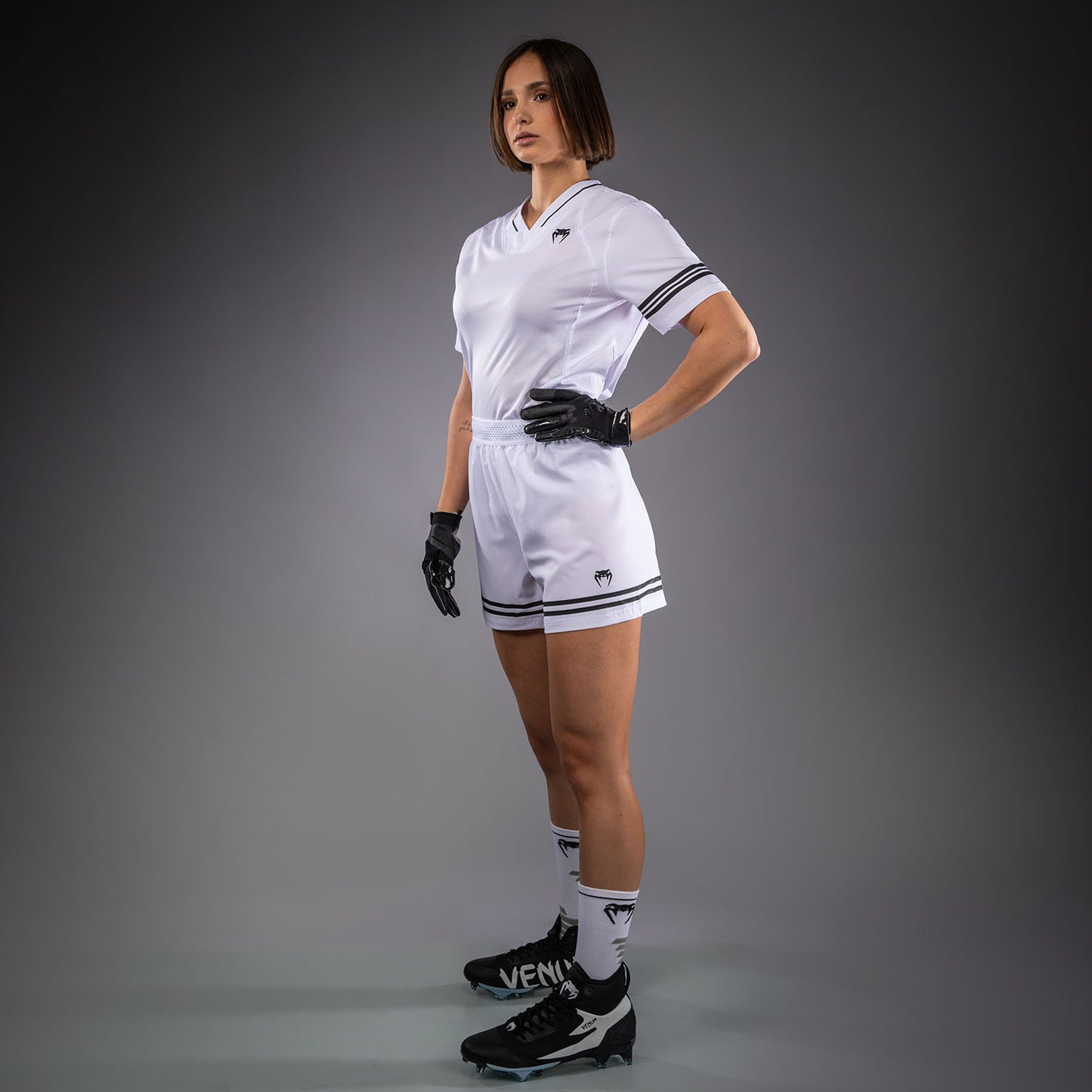 Venum Flag Fußball Shorts für Damen - Weiß