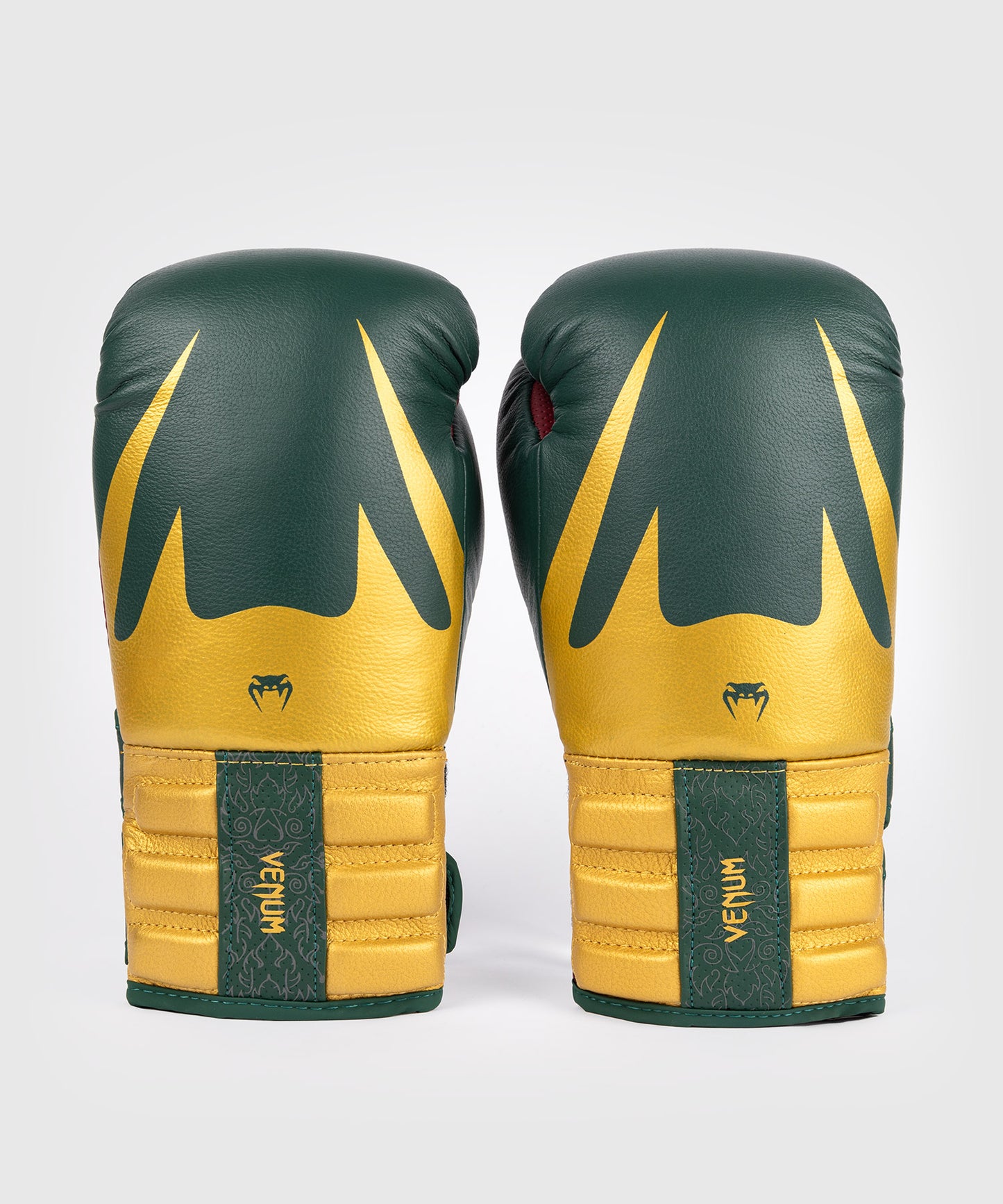 Venum Reverso Boxhandschuhe - Smaragdgrün / Gold