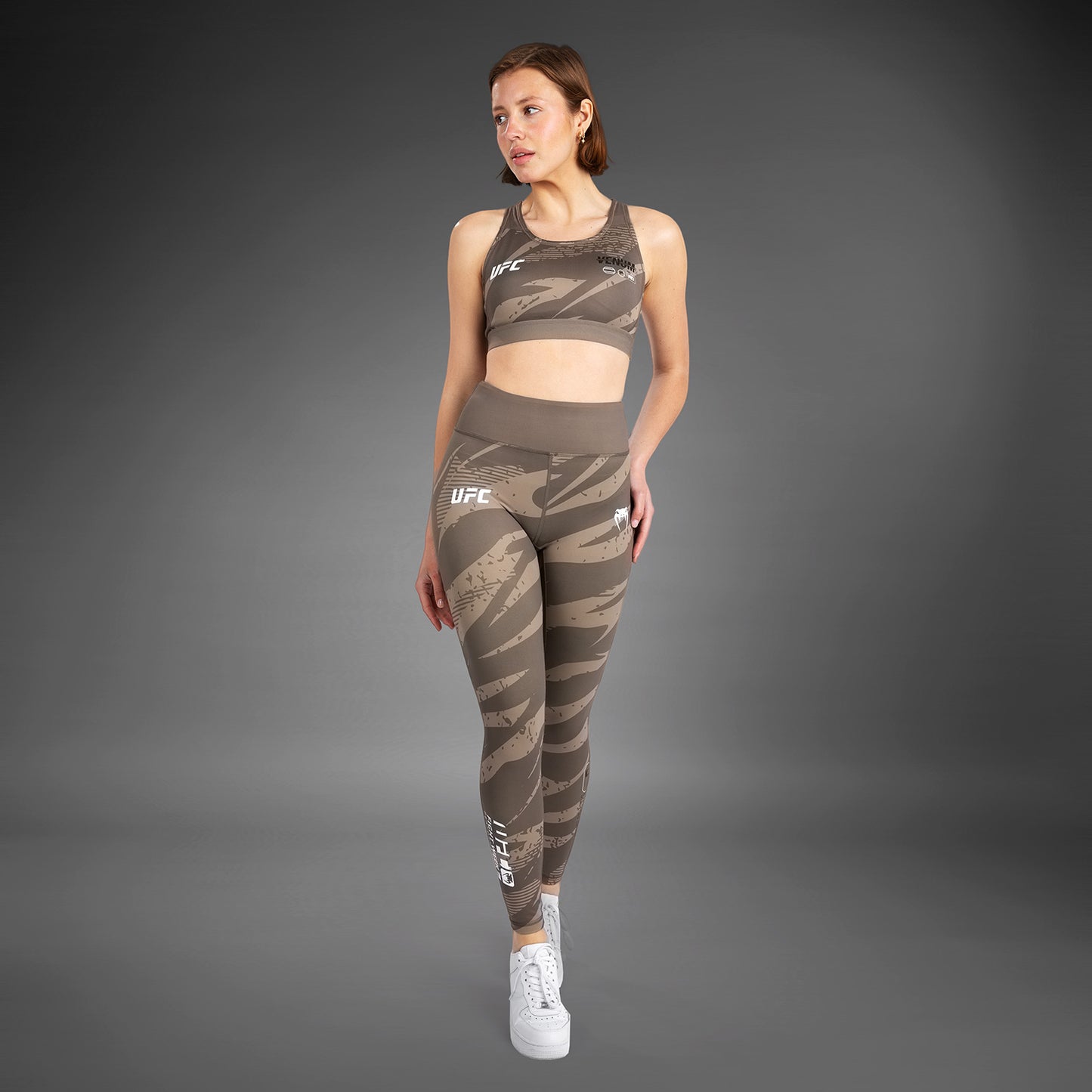 UFC Adrenaline by Venum Fight Week Frauen Leistung Tight - Desert Camo