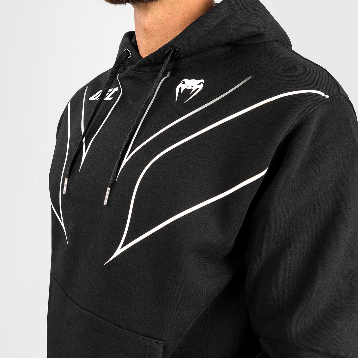 UFC Venum Fight Night 2.0 Replica Männer Hoodie - schwarz