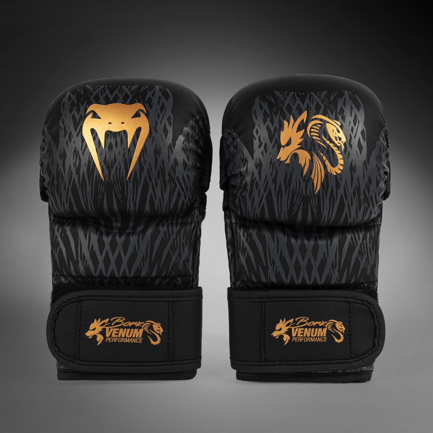 Venum x Chimaev Sparring-Handschuhe - Schwarz/Gold
