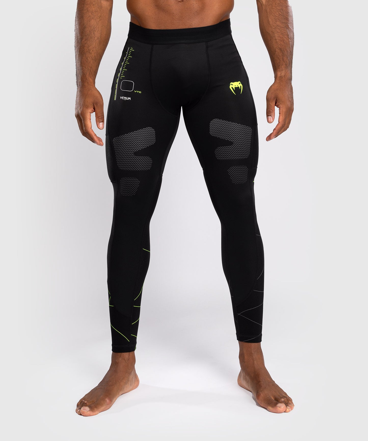 Venum Training Camp 4.0 Spats - Schwarz/Neongrün