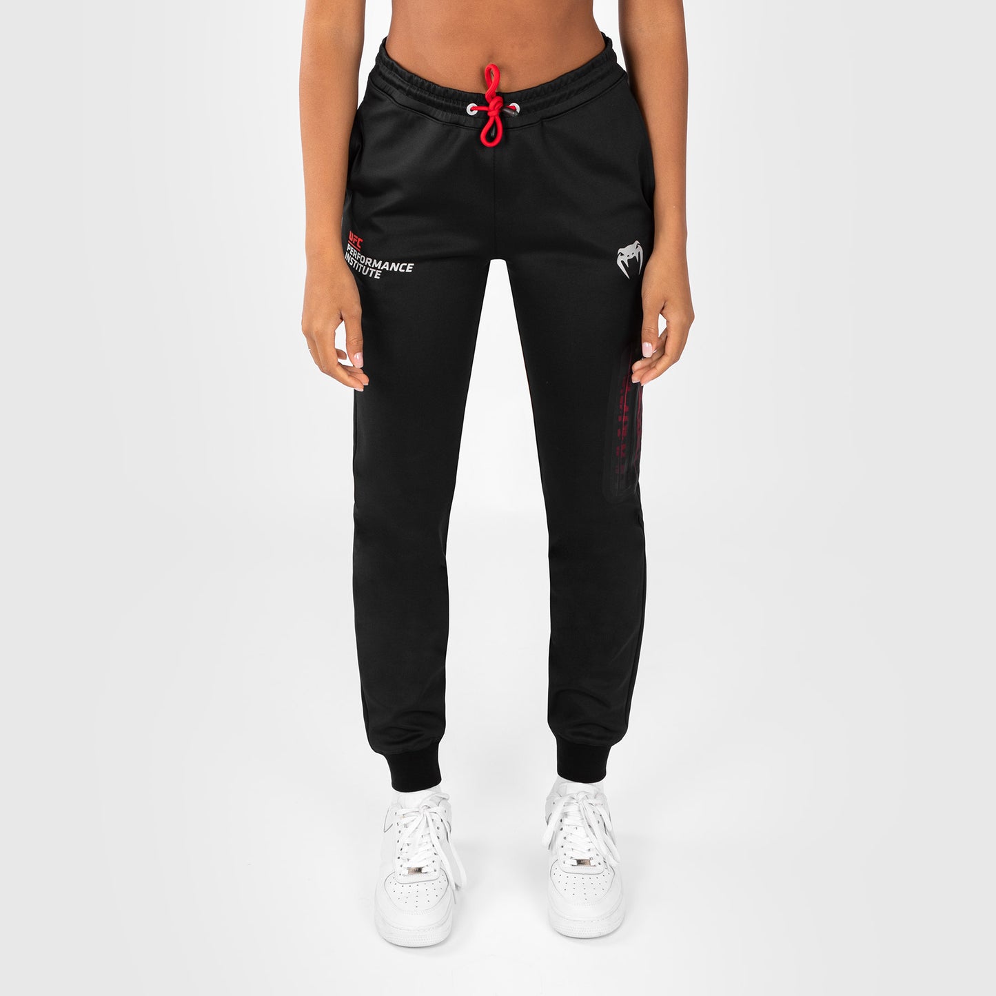 UFC Venum Performance Institute 2.0 Jogginghose für Frauen - Schwarz/Rot