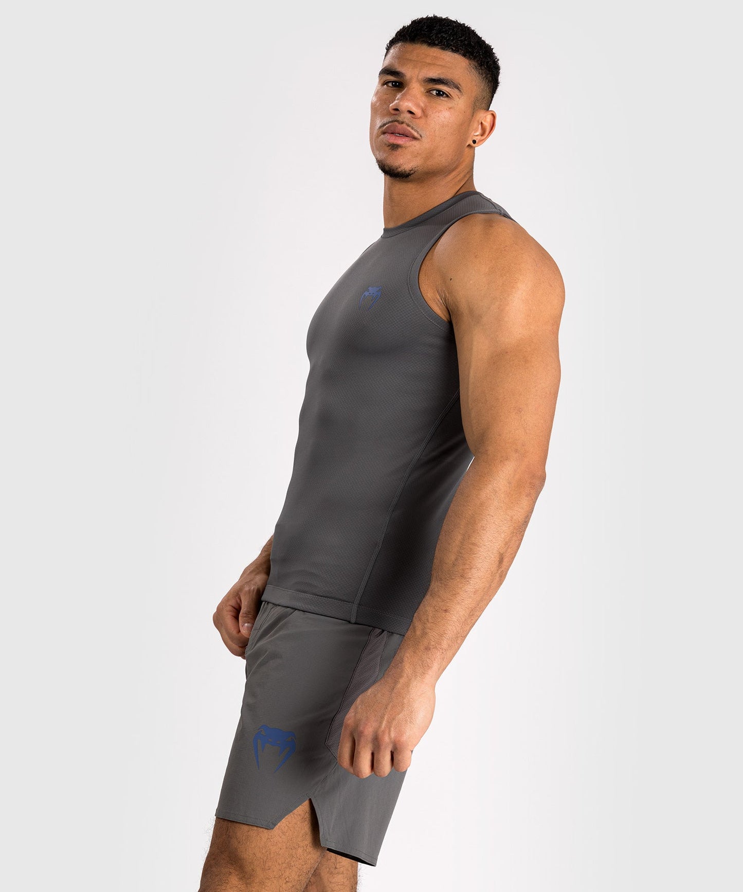 Venum Contender Herren Ärmelloser Rashguard - Grau