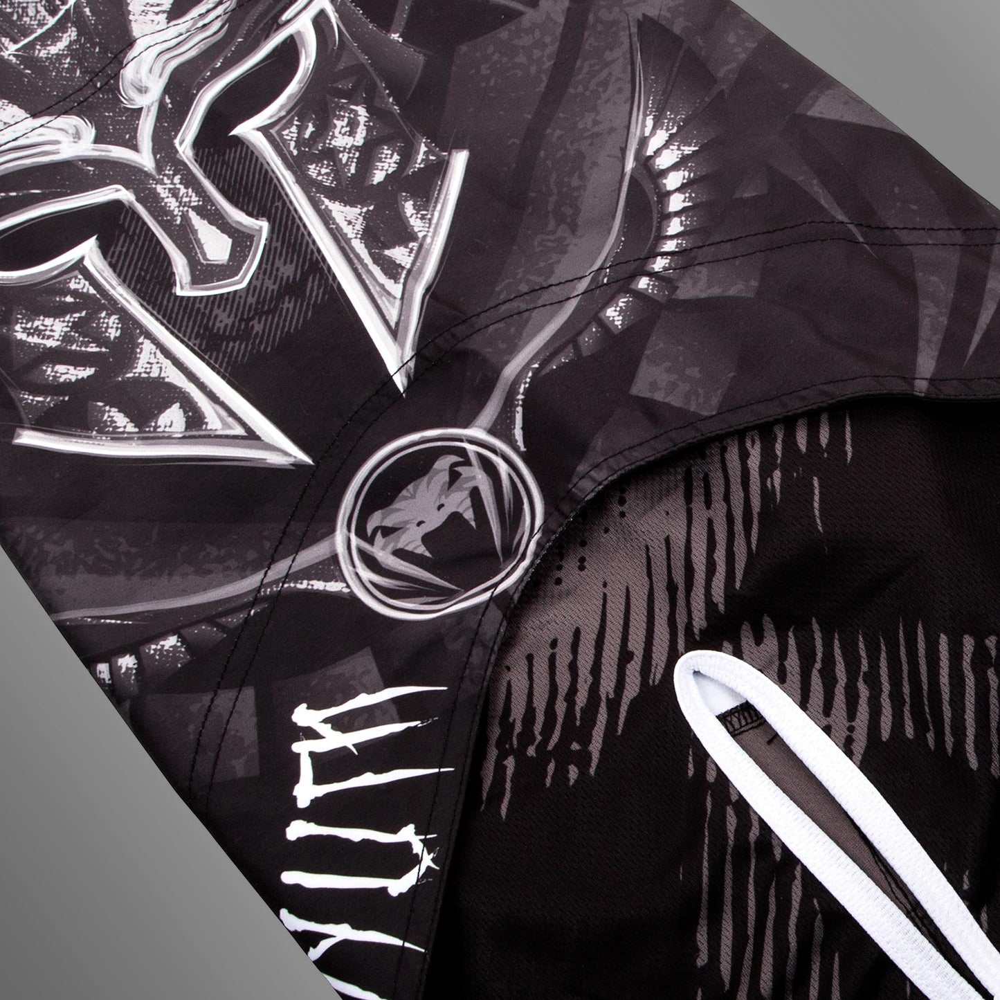 Venum Gladiator 3.0 Kampfshorts - Schwarz/Weiß