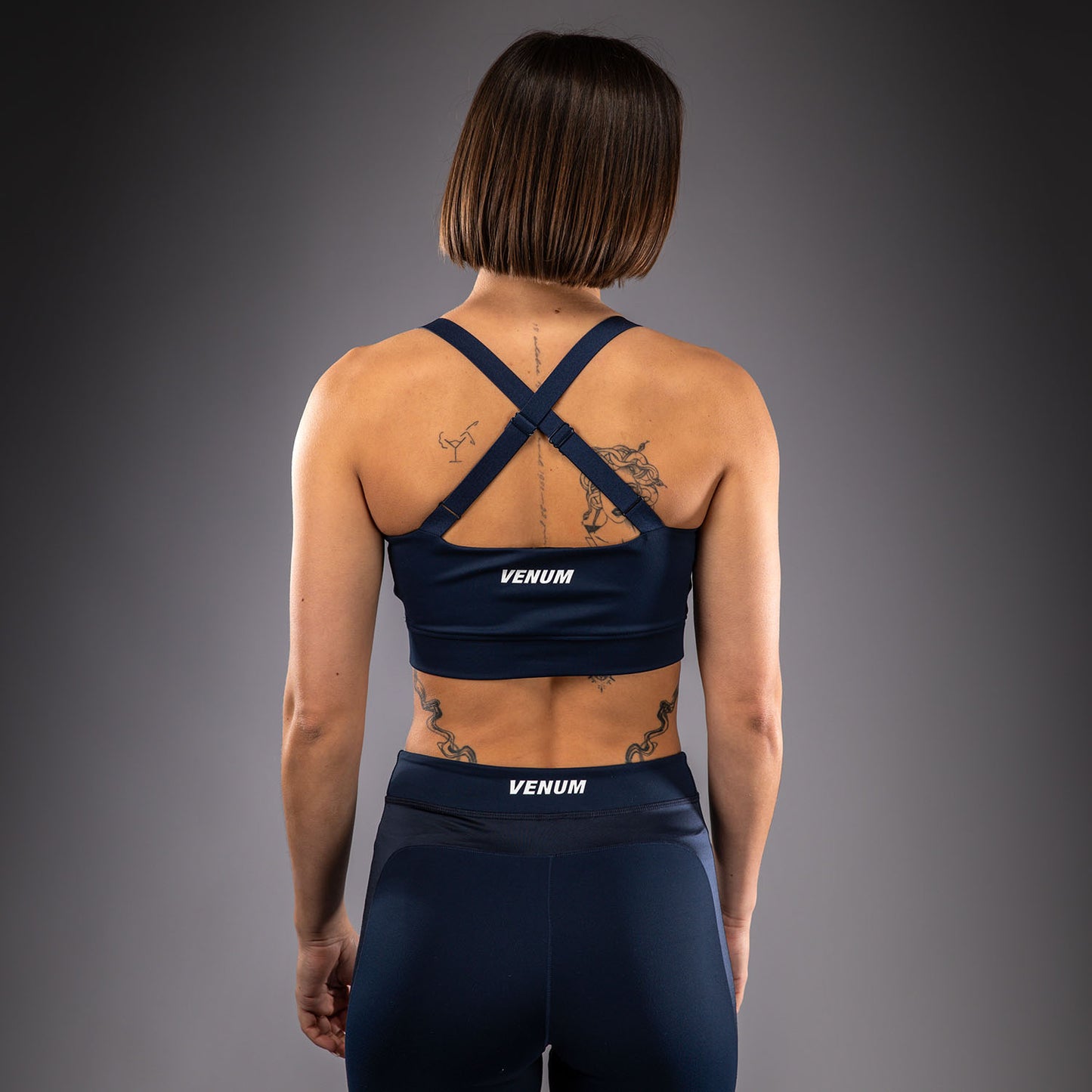 Venum Sculpt Shape Sport-BH Für Damen - Marineblau