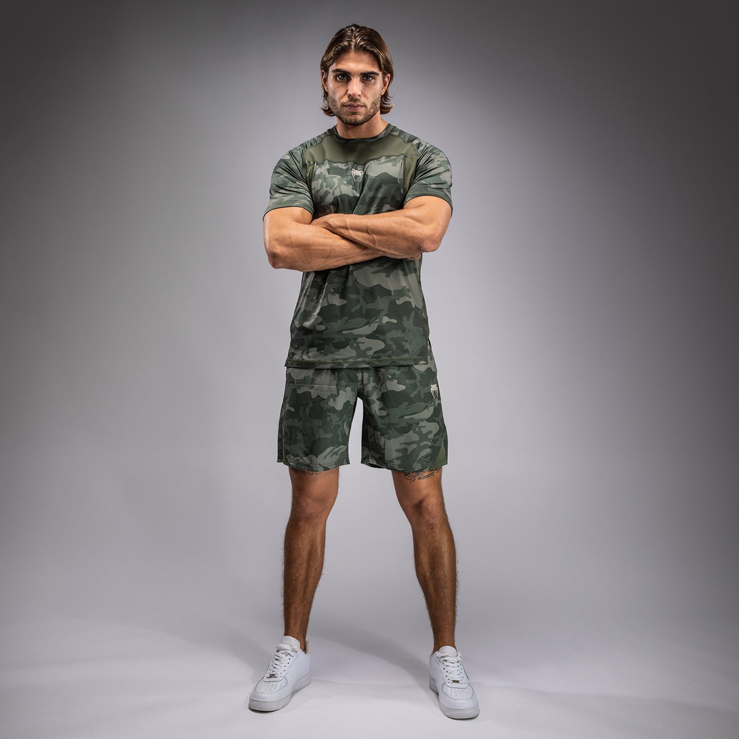 Venum G-Fit Air Herren Dry-Tech T-Shirt - Army Camouflage