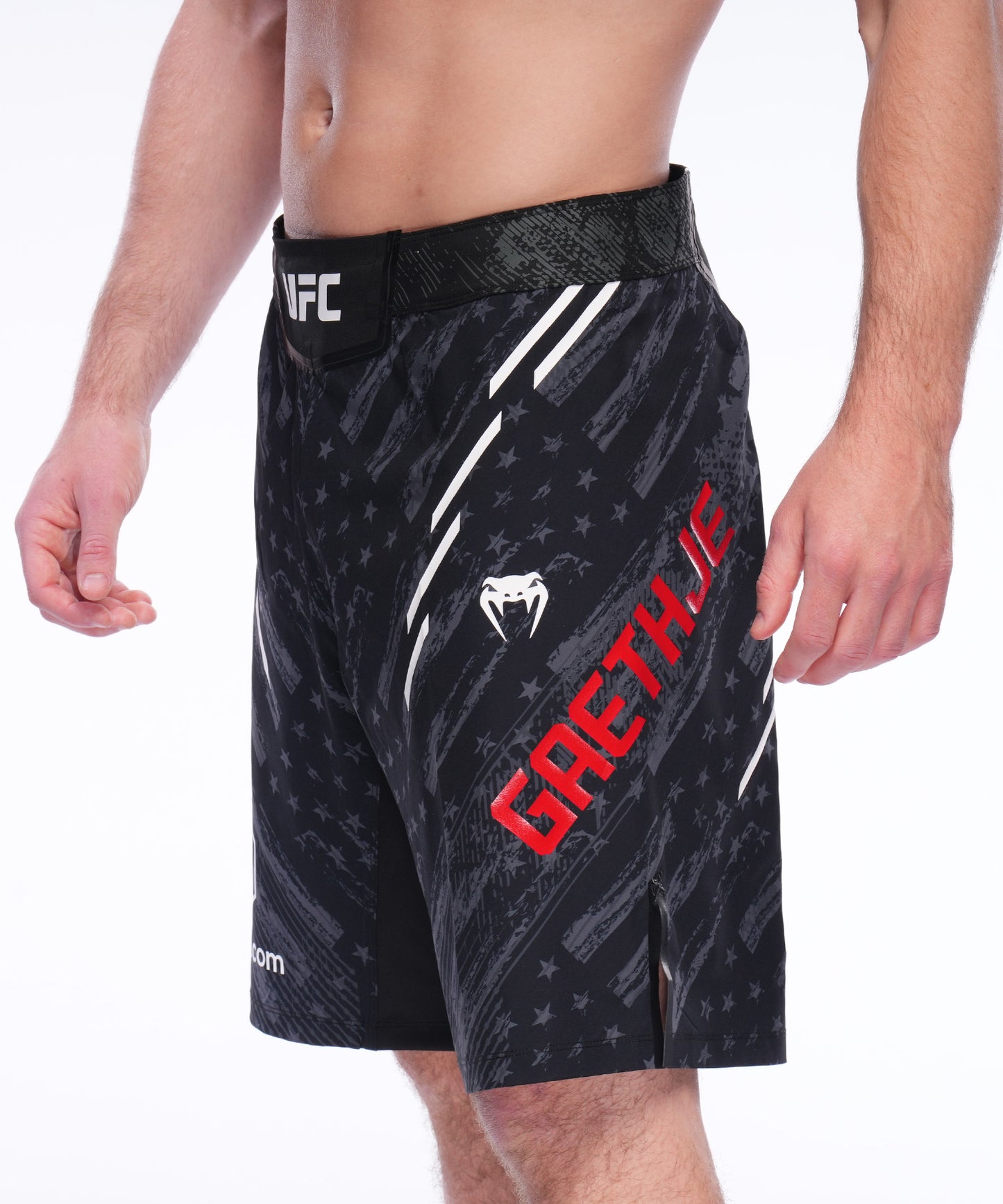 UFC Unrivaled by Venum Justin Gaethje Herren Kampfshorts - Schwarz