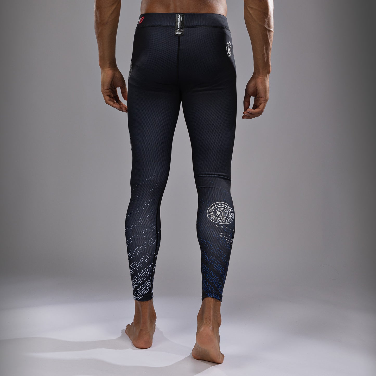 Venum x TEKKEN 8 - Paul Phoenix Spats - Schwarz/Blau