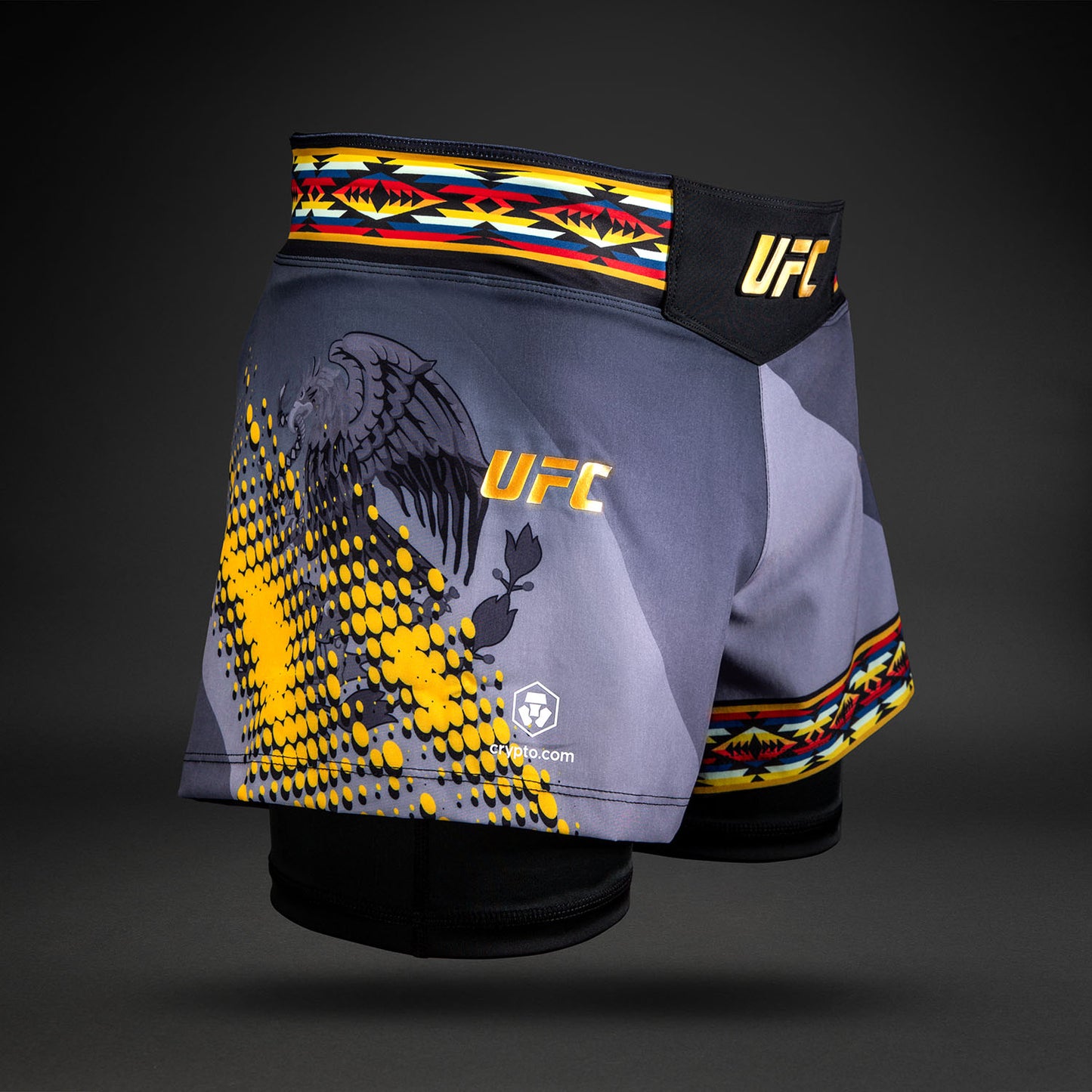 UFC Unrivaled by Venum Julianna Peña Frauen kurz Fit Fight Short - Schwarz