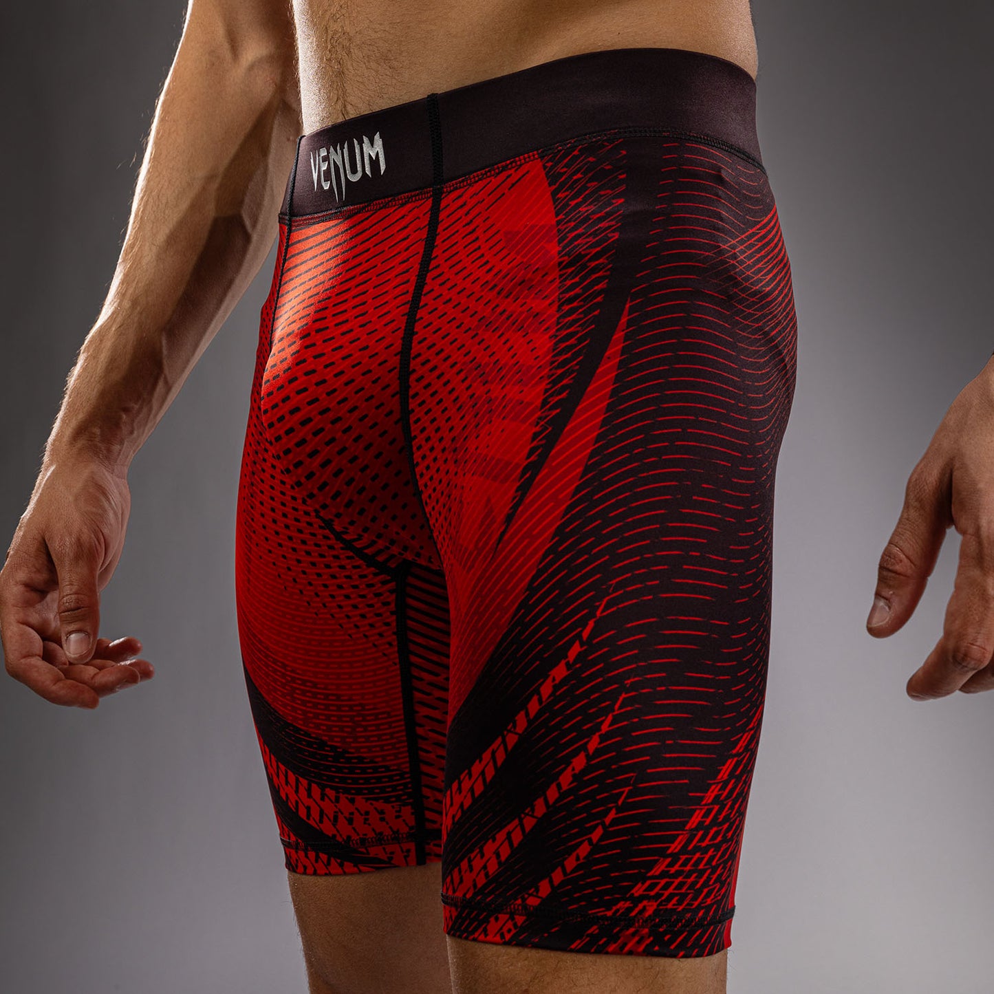 Venum Galactic 3.0 Kompressionsshort - Rot/Silber