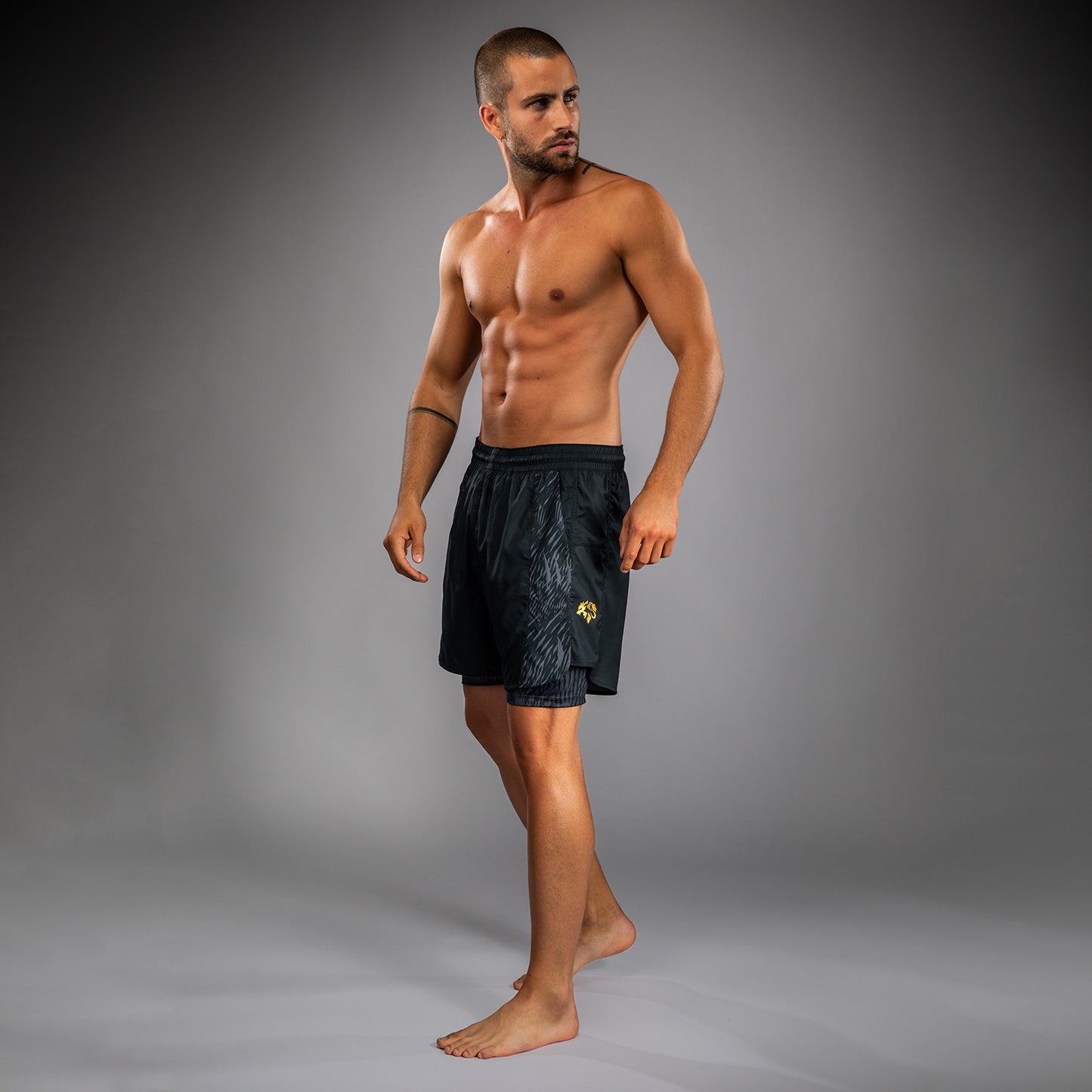 Venum x Chimaev Trainingsshorts - Schwarz/Grau