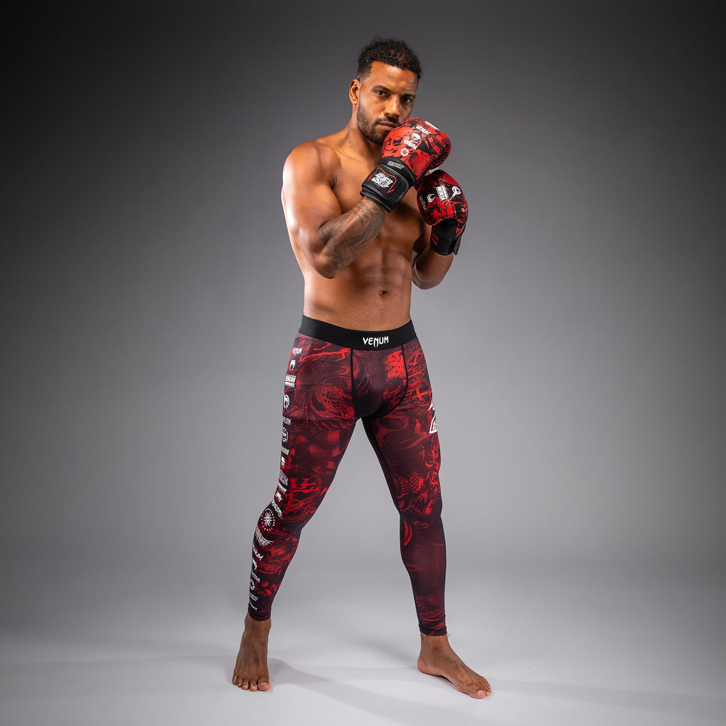 Venum 20th Anniversary Spats - Schwarz/Rot