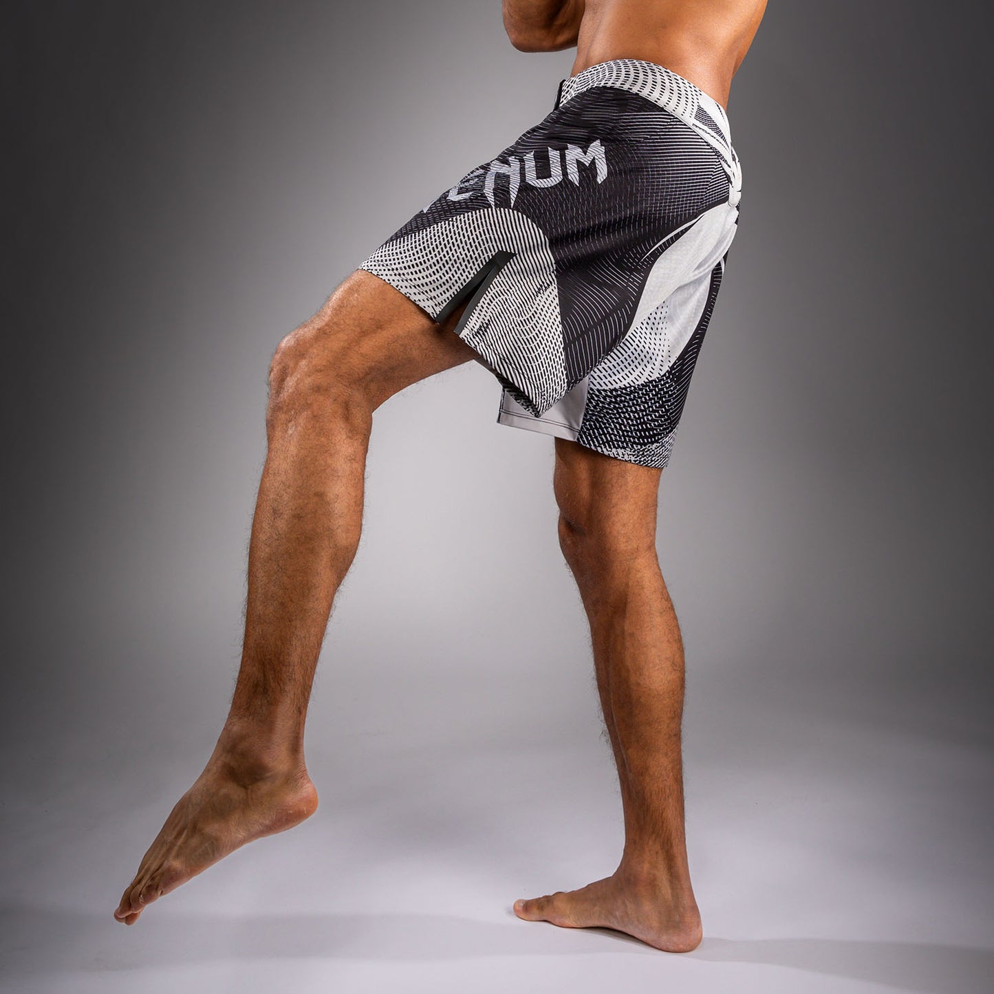 Venum Galactic 3.0 Fightshorts - Cremeweiß/Schwarz