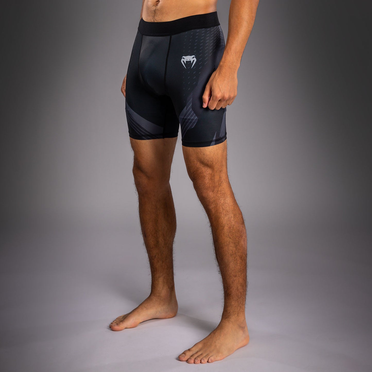 Venum No-Gi 6.0 Kompressionsshort - Schwarz/Grau