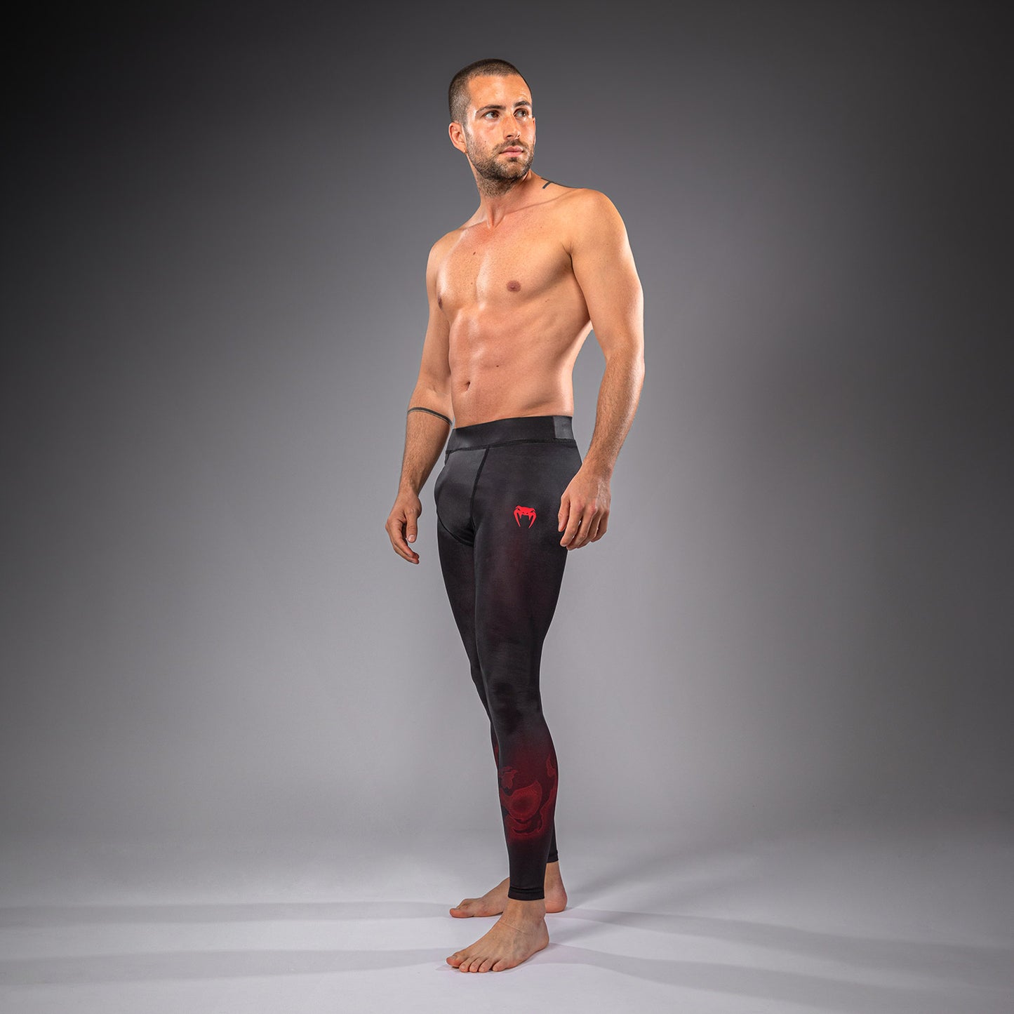 Venum Spectre Spats – Schwarz/Rot
