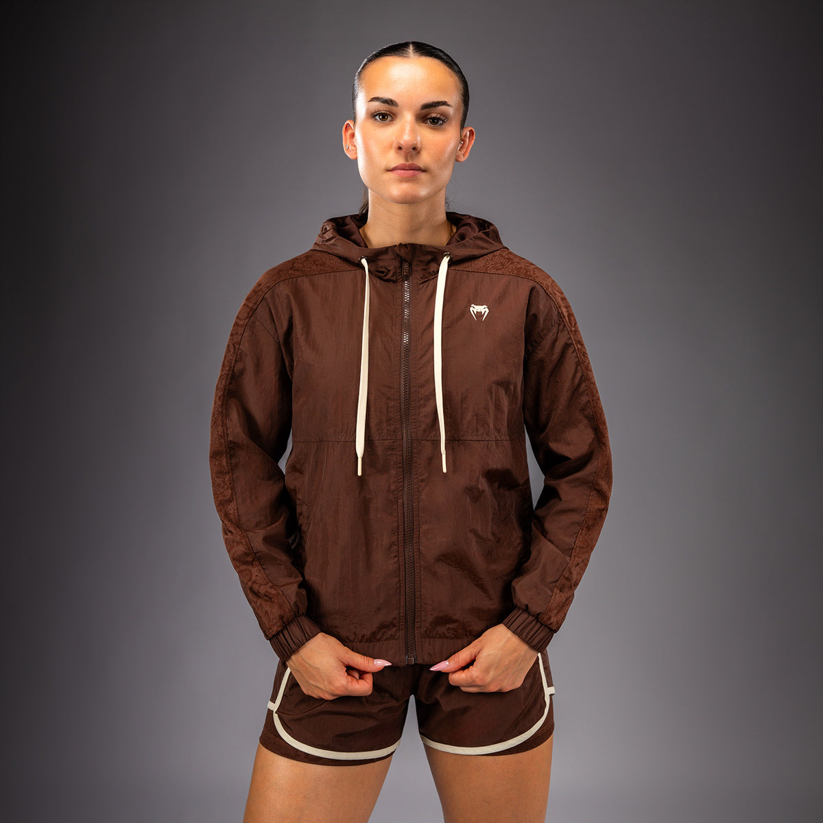 Venum Viper Damen Trainingsjacke - Braun